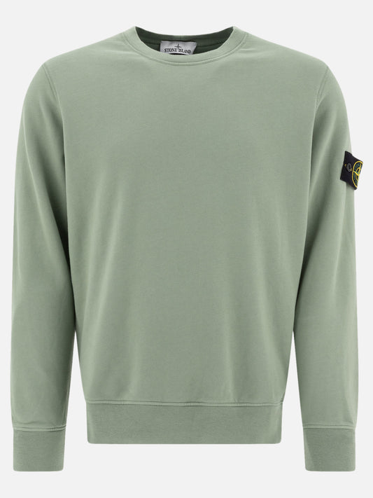Felpe girocollo Logo  Verde - Stone Island Uomo | PLP | VIETTI Online Store 
