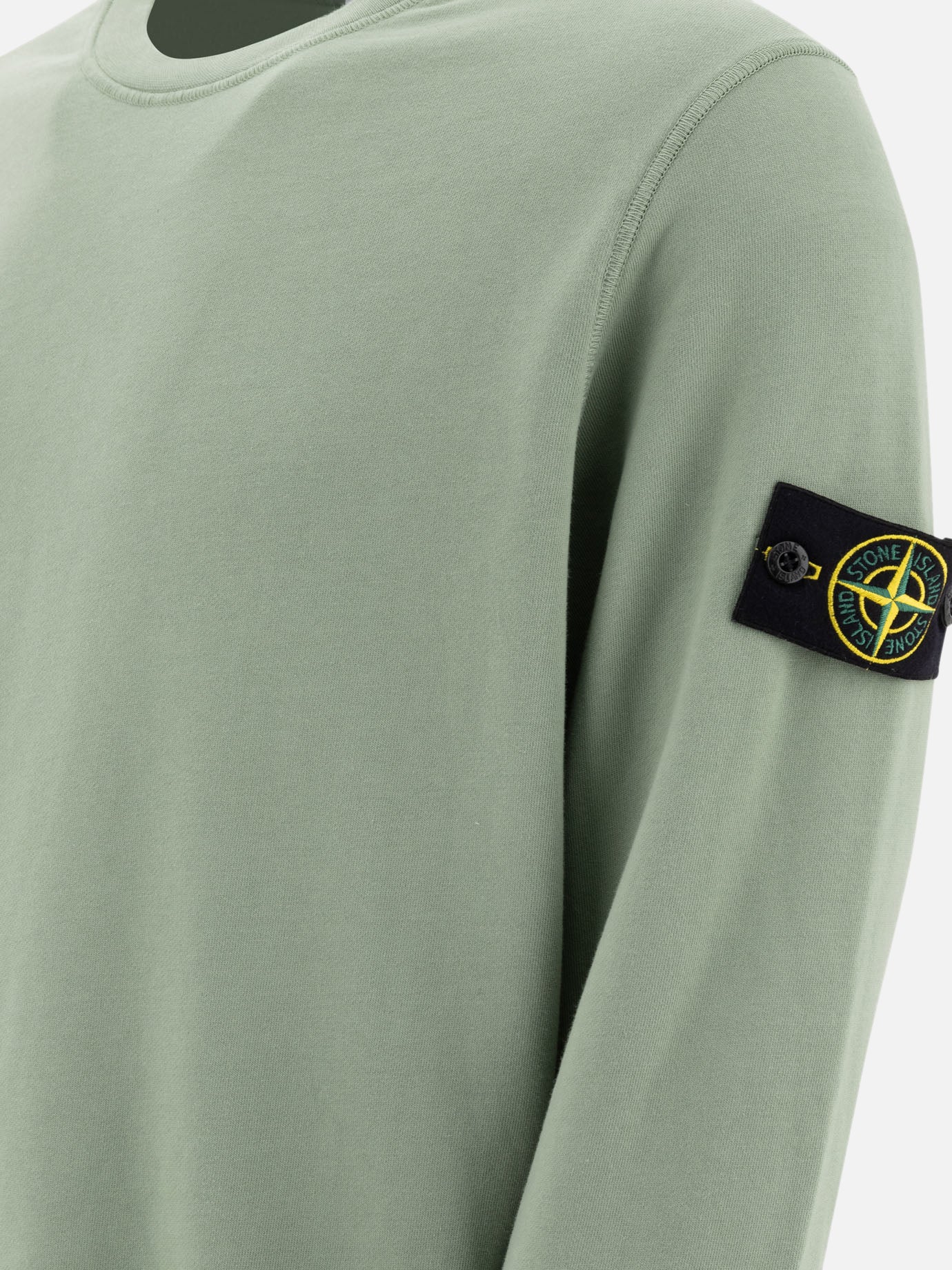 Felpe girocollo Logo  Verde - Stone Island Uomo | PDP | VIETTI Online Store | Zoom-Modal_4
