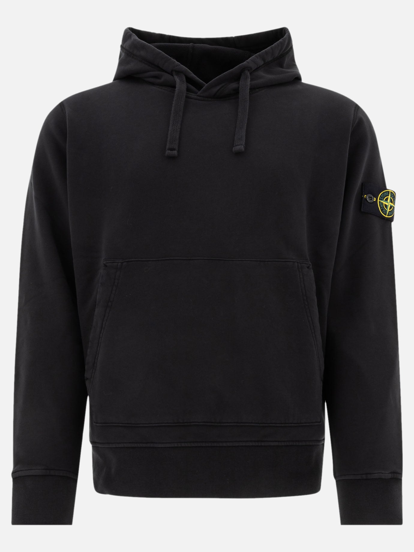 Felpe con cappuccio Logo  Nero - Stone Island Uomo | PDP | VIETTI Online Store | Zoom-Modal
