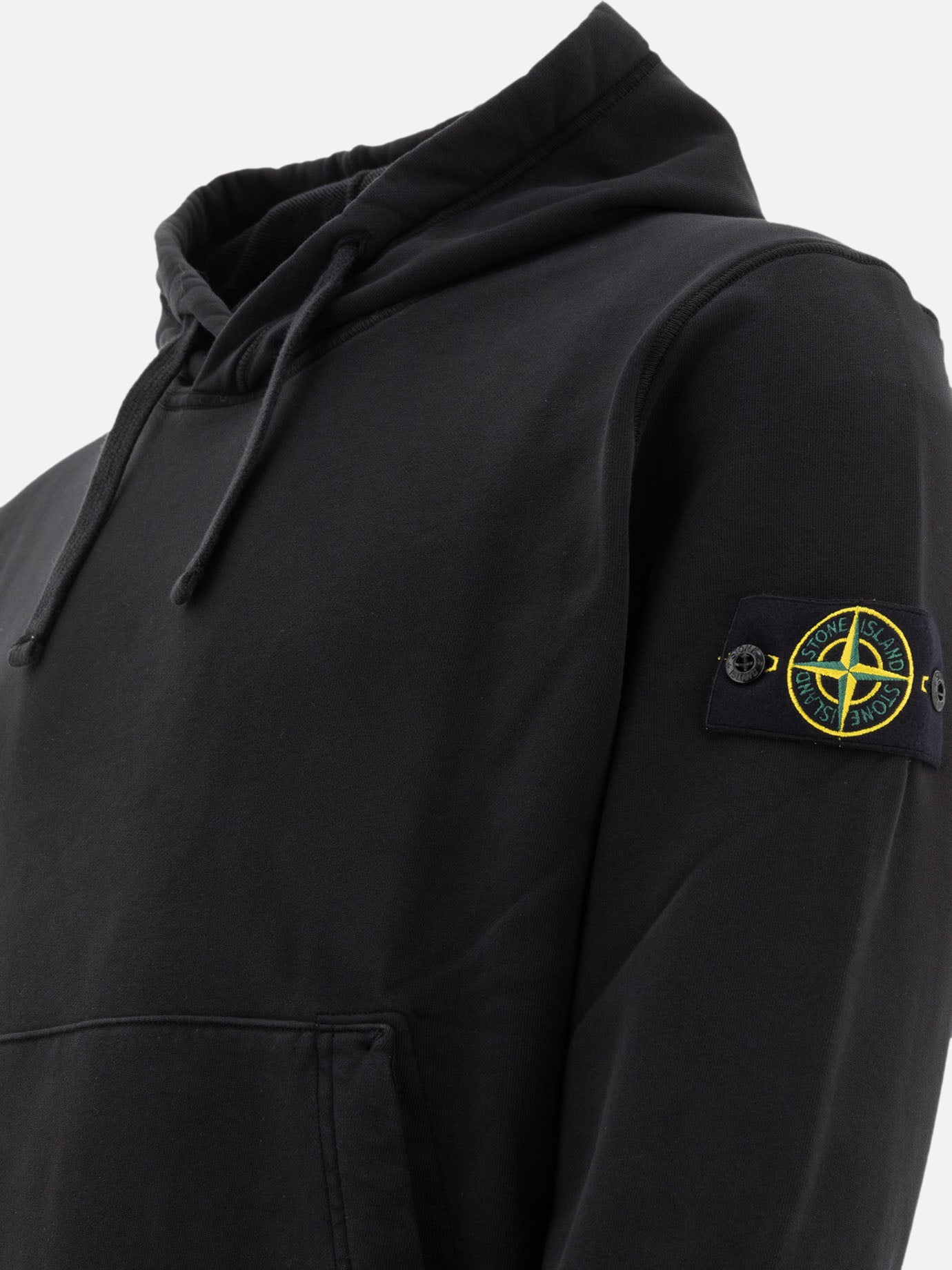 Felpe con cappuccio Logo  Nero - Stone Island Uomo | PDP | VIETTI Online Store | thumbnail_4