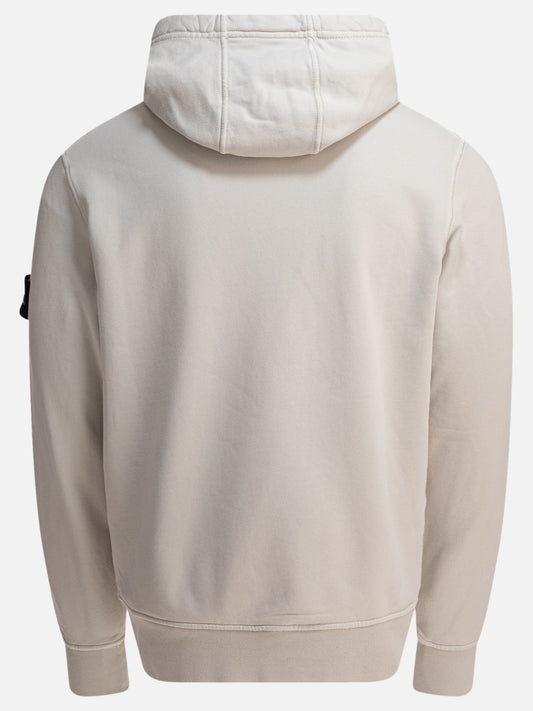 Stone Island Felpa in cotone felpato biologico 23226916_M Beige 2