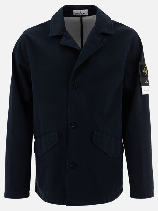 Stone Island Blazer in Raso Gommato 3L 18490198_M Blue 1
