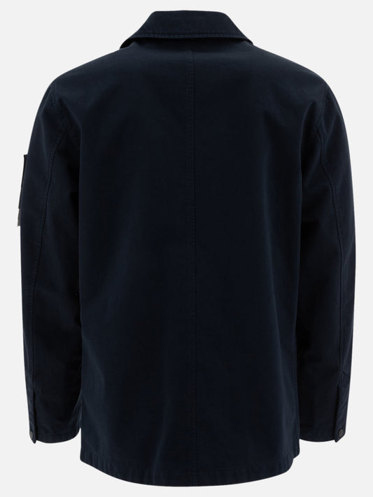 Stone Island Blazer in Raso Gommato 3L 18490198_M Blue 2