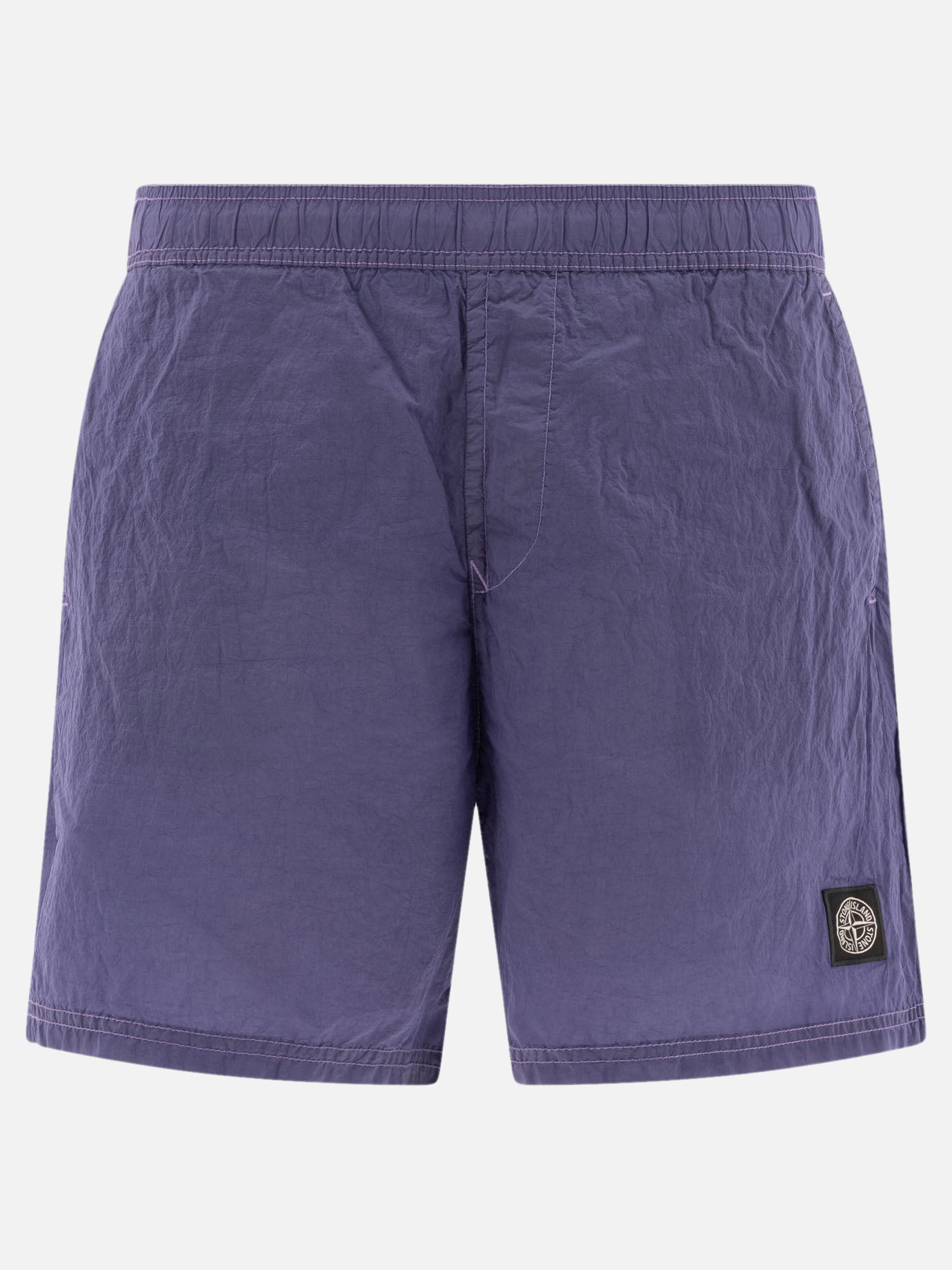 Short da mare Logo  Viola - Stone Island Uomo | PDP | VIETTI Online Store | Zoom-Modal
