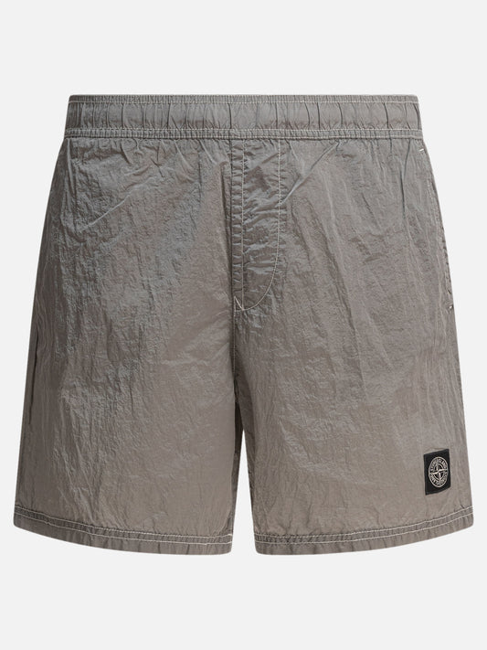 Swim shorts Logo  Grey - Stone Island Men | PLP | VIETTI Online Store 
