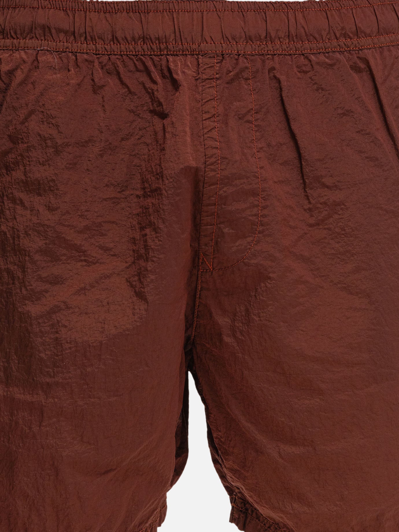 Short da mare Logo  Bordeaux - Stone Island Uomo | PDP | VIETTI Online Store | thumbnail_3