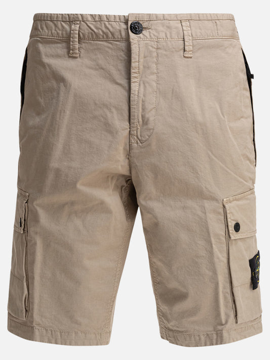 Stone Island Bermuda cargo in twill di cotone Supima® 29209096_30 Beige 1