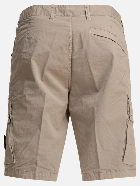 Stone Island Bermuda cargo in twill di cotone Supima® 29209096_30 Beige 2