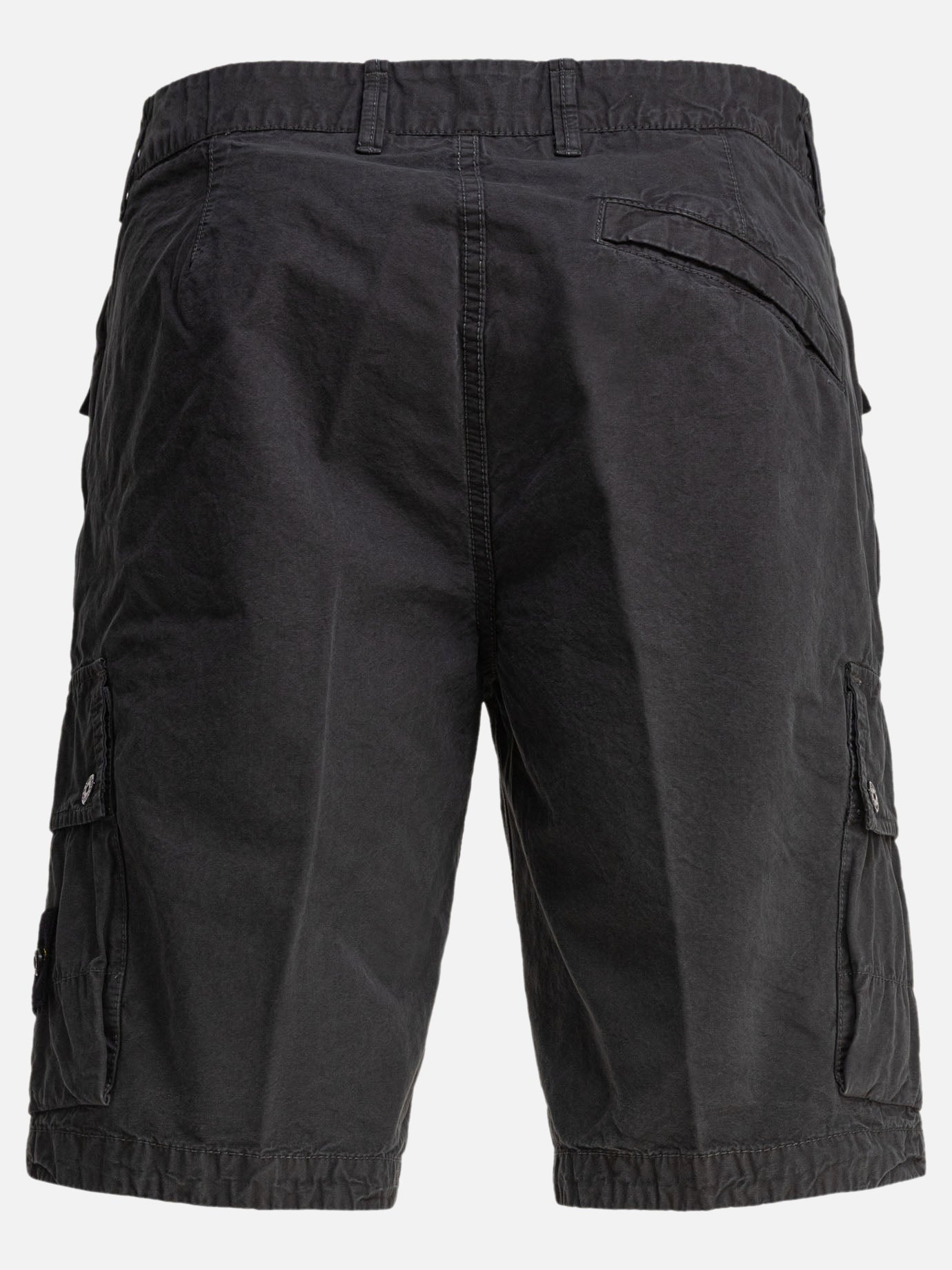 Stone Island Bermuda cargo effetto &quot;Old&quot; 20215898_31 Grey thumbnail_2