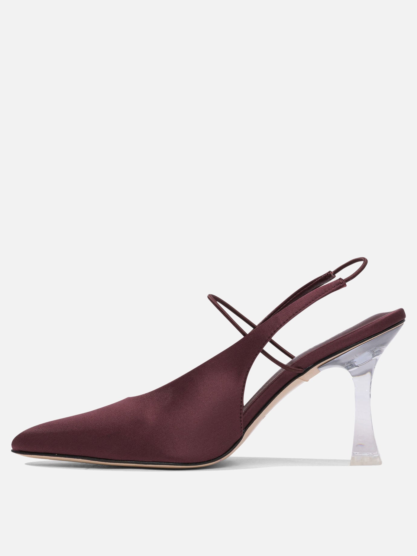 Slingbacks 100% fabric - 100% leather  Bordeaux - Studio Amelia Women | PDP | VIETTI Online Store | Zoom-Modal_3
