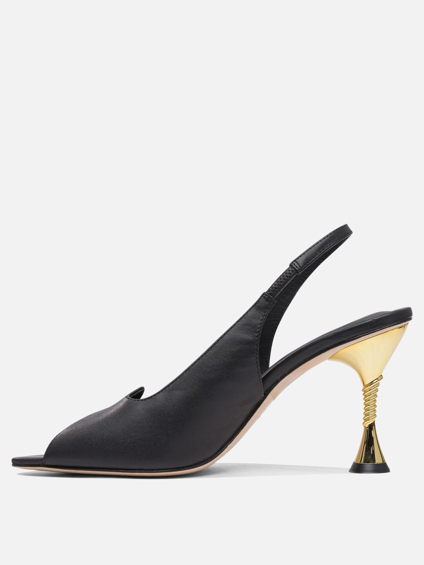 Slingbacks 100% leather - 100% leather  Black - Studio Amelia Women | PDP | VIETTI Online Store | Zoom-Modal_3
