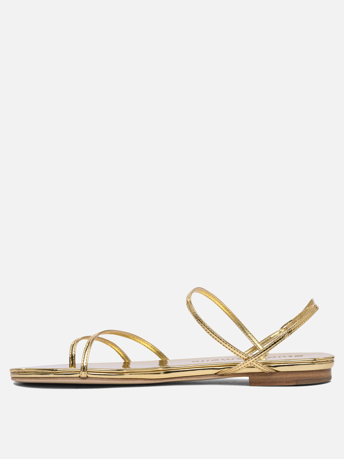 Studio Amelia "Helix" Low sandals Gold