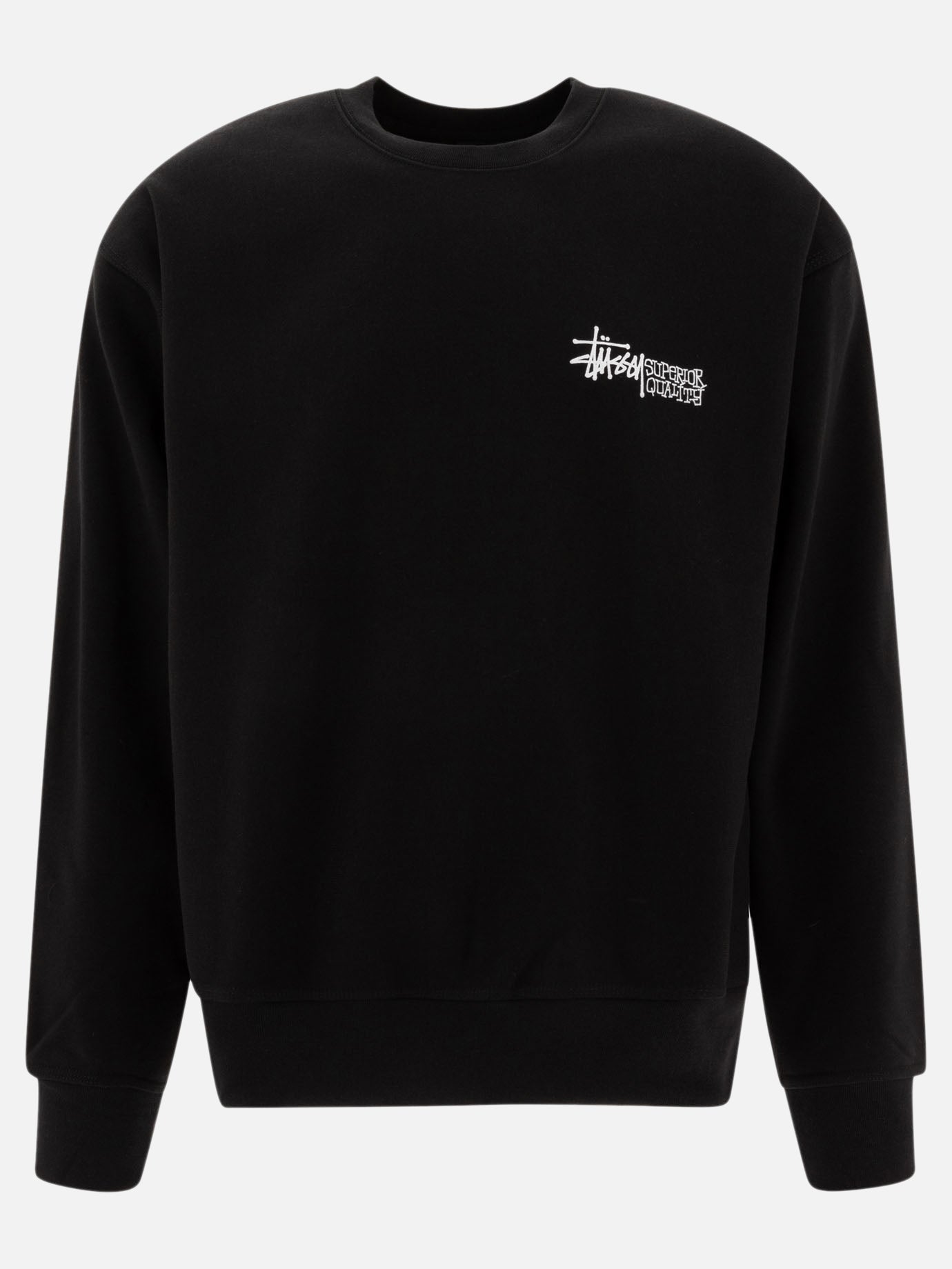 Stüssy Felpa &quot;Superior Quality&quot; 11248552_S Black thumbnail_1
