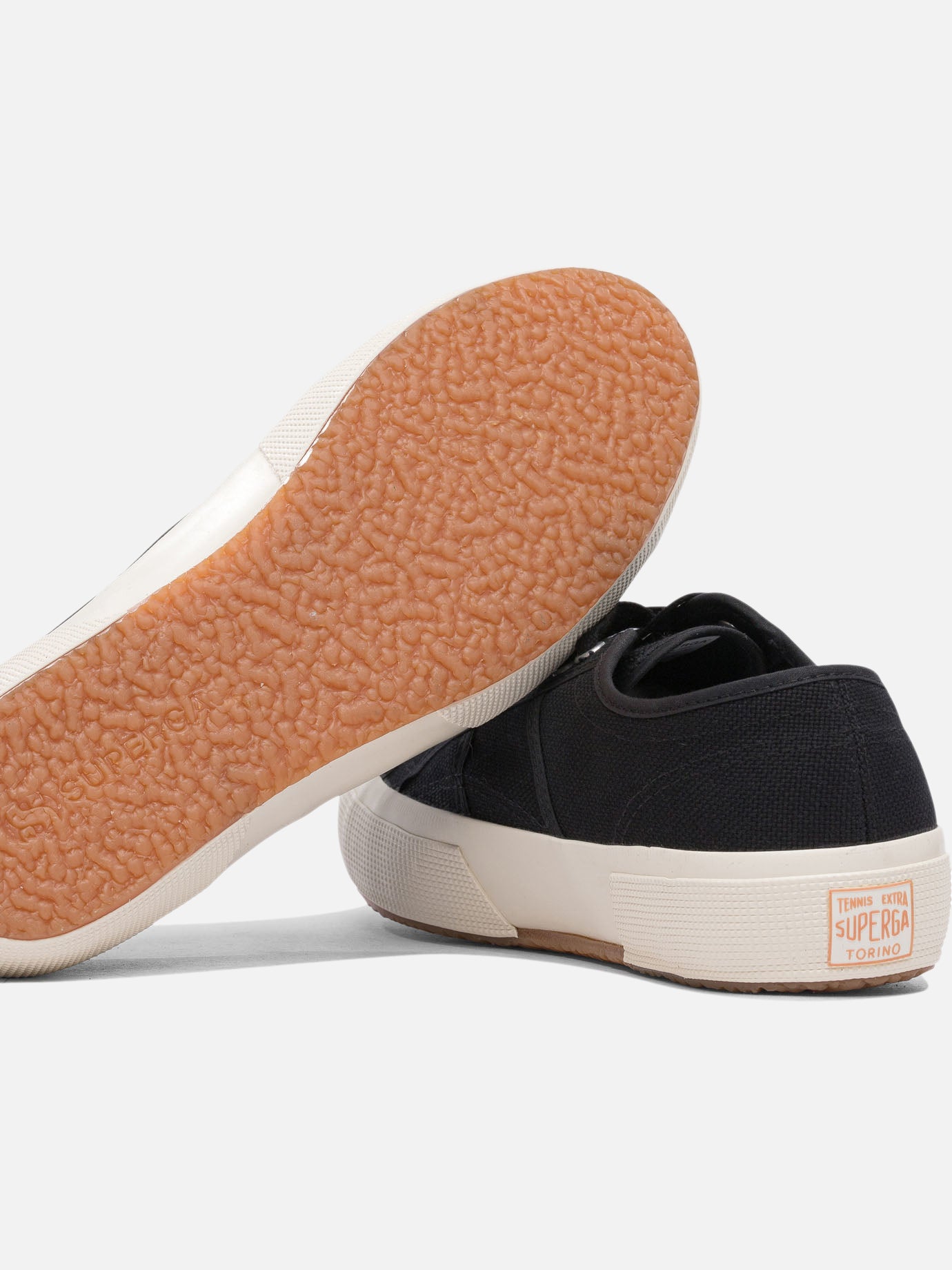 Sneaker basse 100% cotton - 100% rubber  Nero - Superga Uomo | PDP | VIETTI Online Store | thumbnail_5