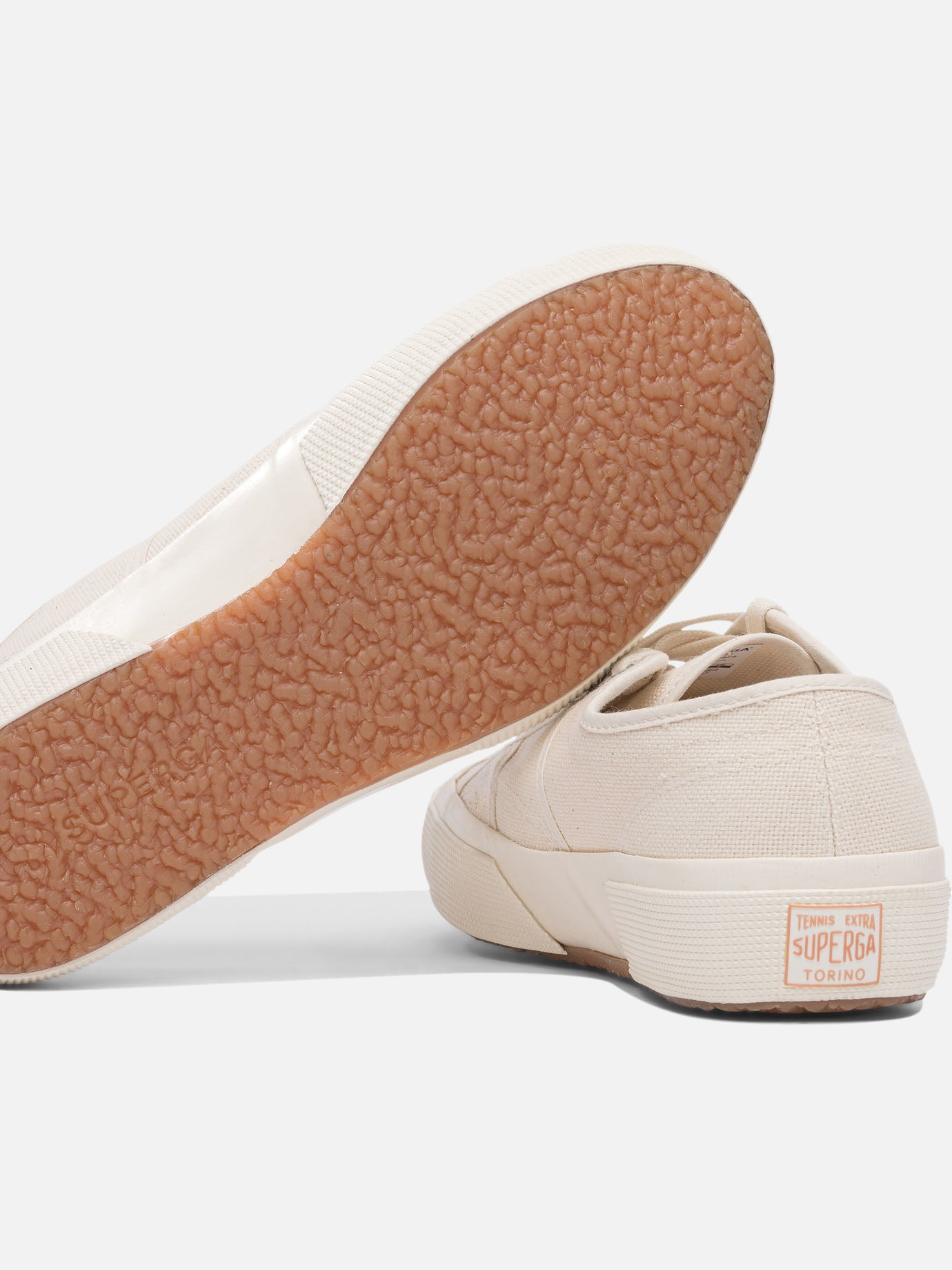 Sneaker basse 100% cotton - 100% rubber  Beige - Superga Uomo | PDP | VIETTI Online Store | thumbnail_5