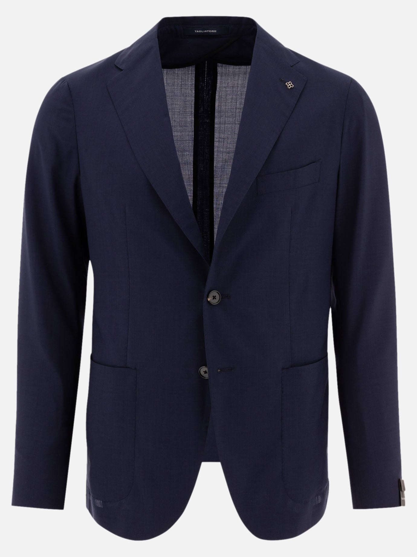 Tagliatore Wool-blend blazer 1SMC22K Blue - Men | VIETTI Shop