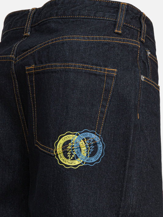 Thisisneverthat® "GD Overlap Lightning" Shorts Blue

