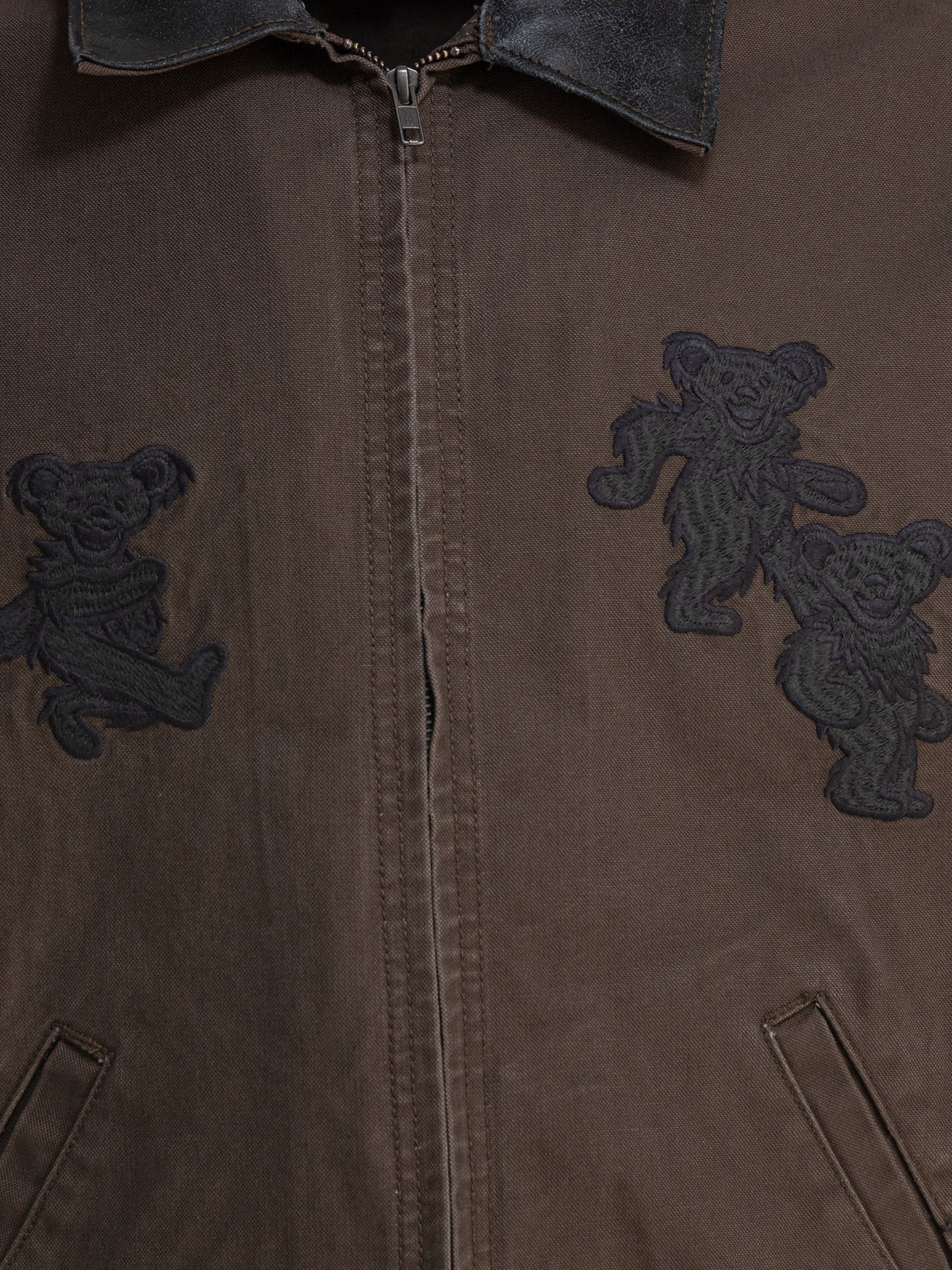 Thisisneverthat® Giacca &quot;GD Dancing Bears&quot; 18923384_S Brown thumbnail_3