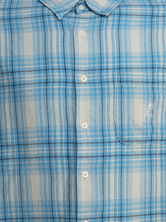 Thisisneverthat® Check shirt Light blue

