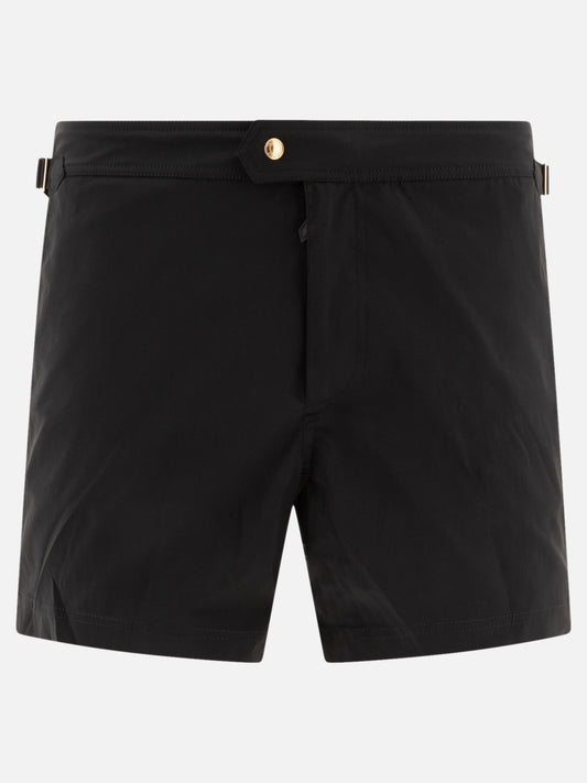Swim shorts Solid colour  Black - Tom Ford Men | PLP | VIETTI Online Store 
