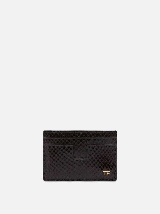Tom Ford Portacarte "TF" 12604880_UNI Brown 1
