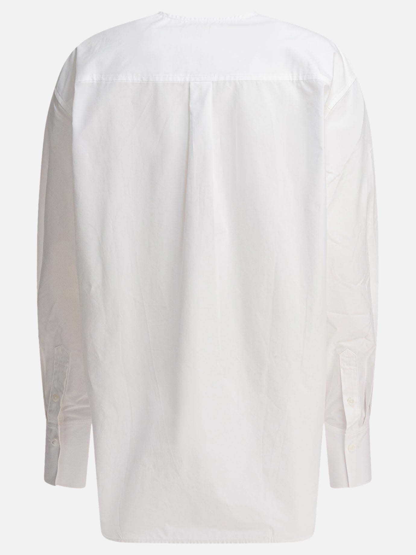 Toteme Camicia con scollo a V 16535515_34 White thumbnail_2