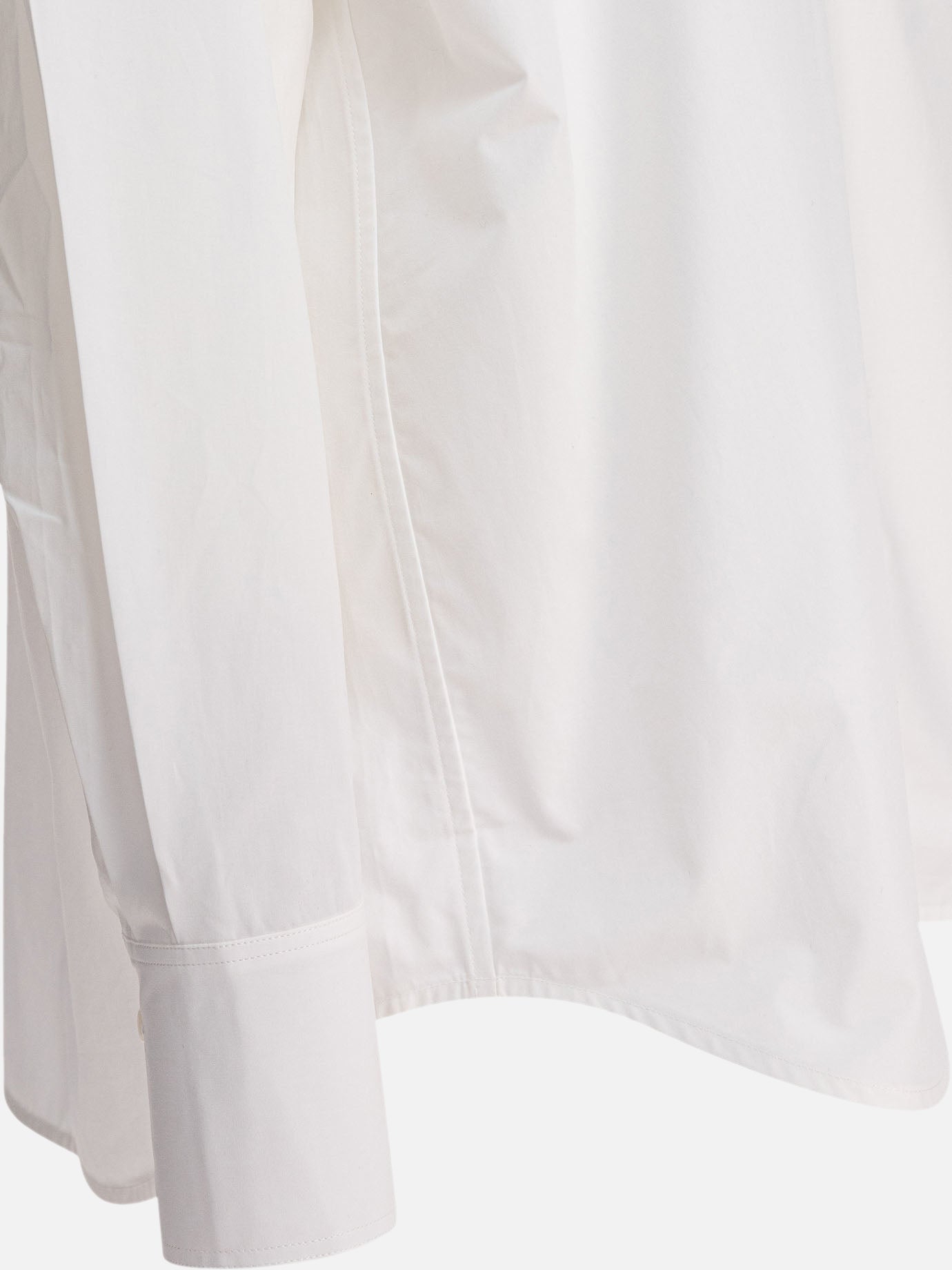 Toteme Camicia con scollo a V 16535515_34 White thumbnail_4