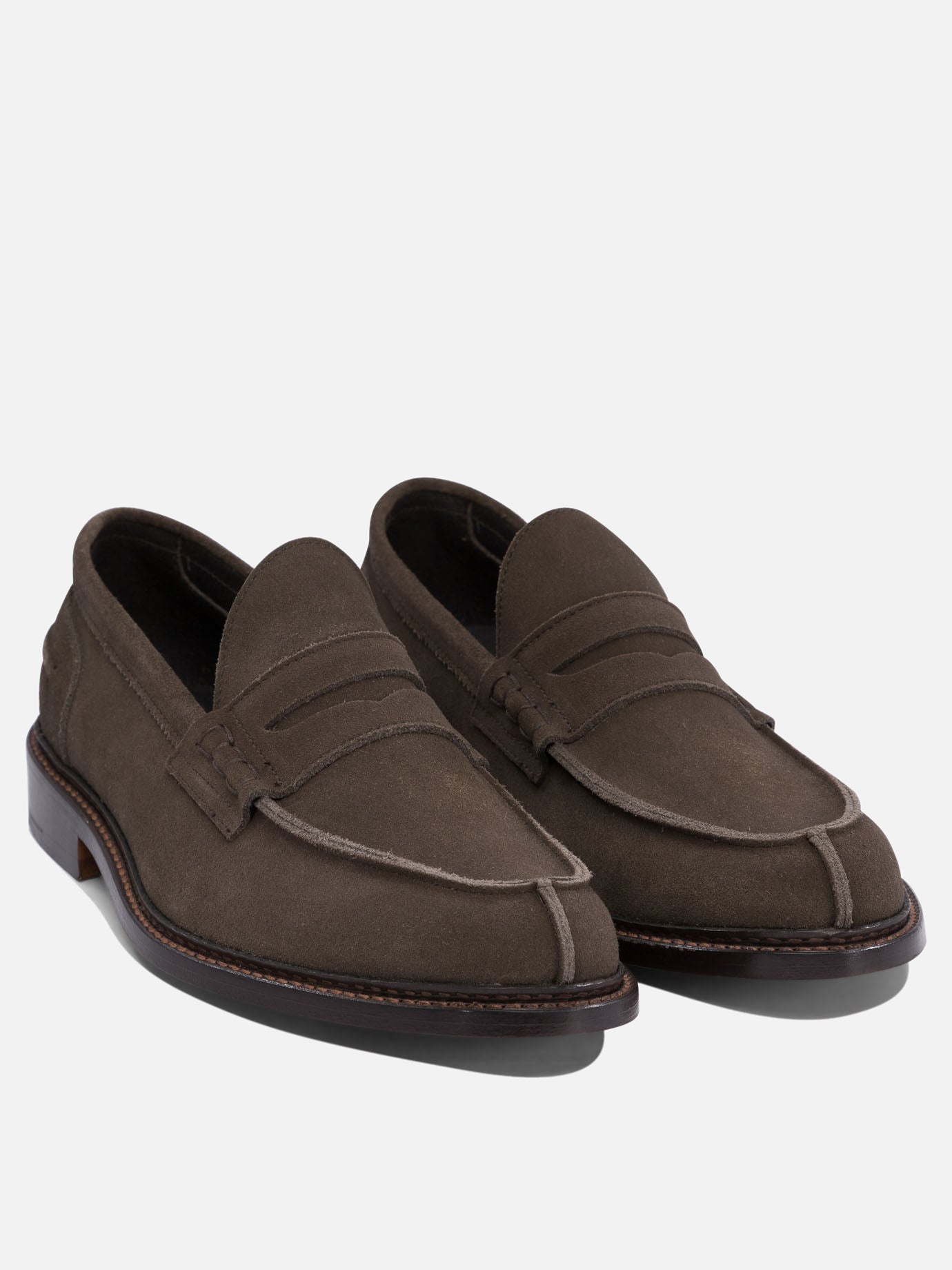 Loafers 100% leather - 100% leather  Brown - Tricker's Men | PDP | VIETTI Online Store | Zoom-Modal_2
