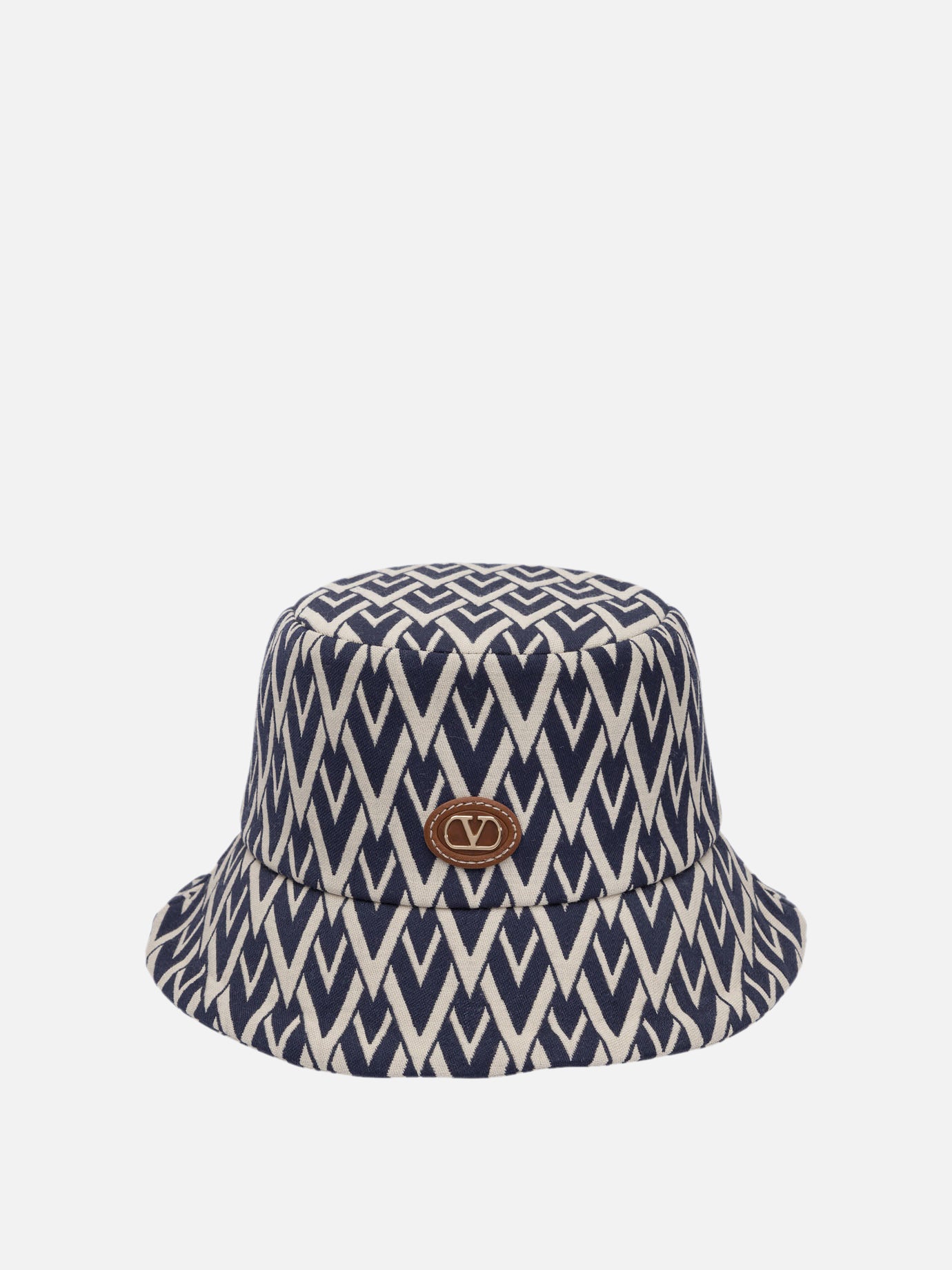 Cappelli bucket Logo  Blu - Valentino Garavani Donna | PDP | VIETTI Online Store | Zoom-Modal
