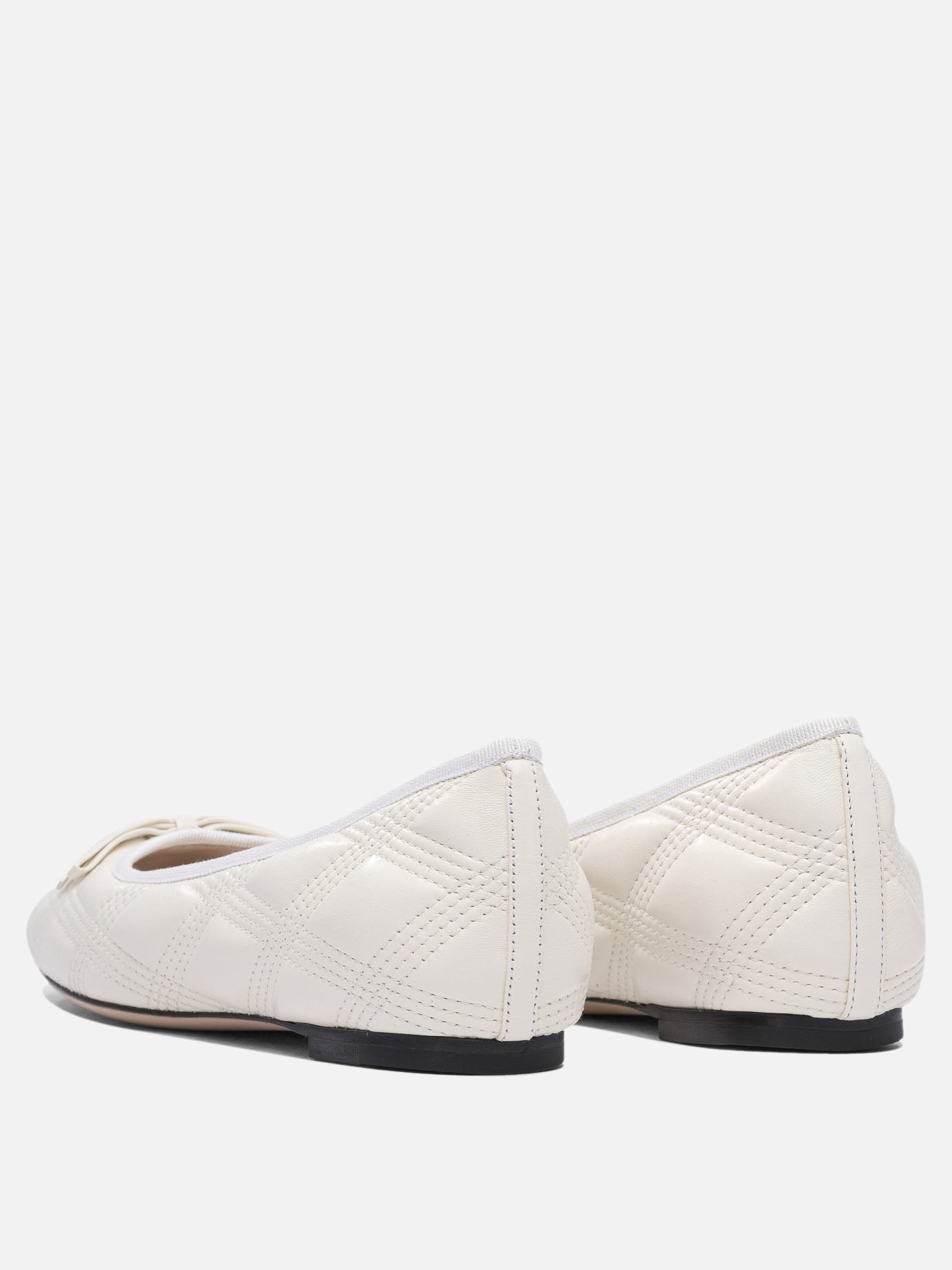 Classic ballet flats 100% leather - 100% leather  White - Valentino Garavani Women | PDP | VIETTI Online Store | Zoom-Modal_4
