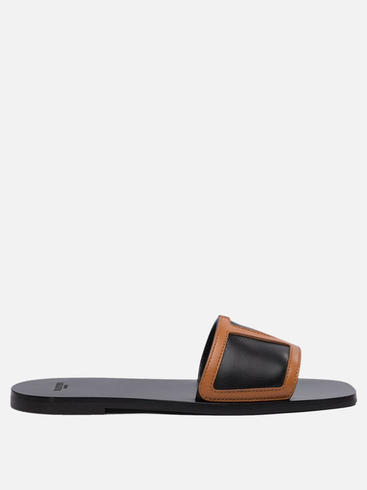 Valentino Garavani "Viva Superstar" 5 mm Slides 12044925_36 Black 1