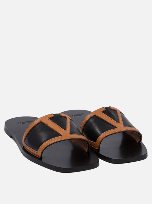 Valentino Garavani "Viva Superstar" 5 mm Slides 12044925_36 Black 2
