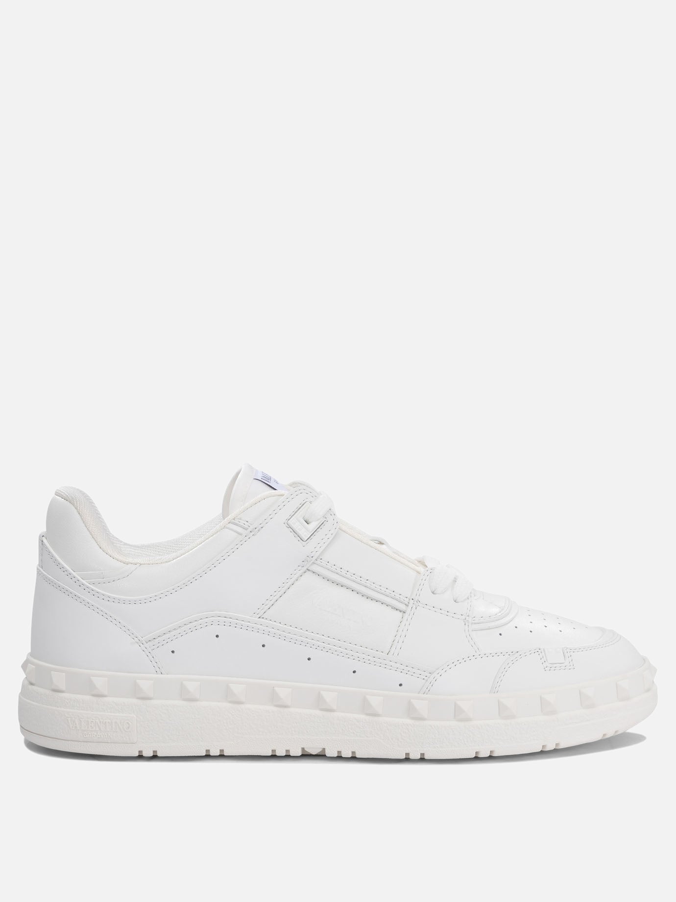 Sneaker basse 100% leather - 100% rubber  Bianco - Valentino Garavani Uomo | PDP | VIETTI Online Store | thumbnail