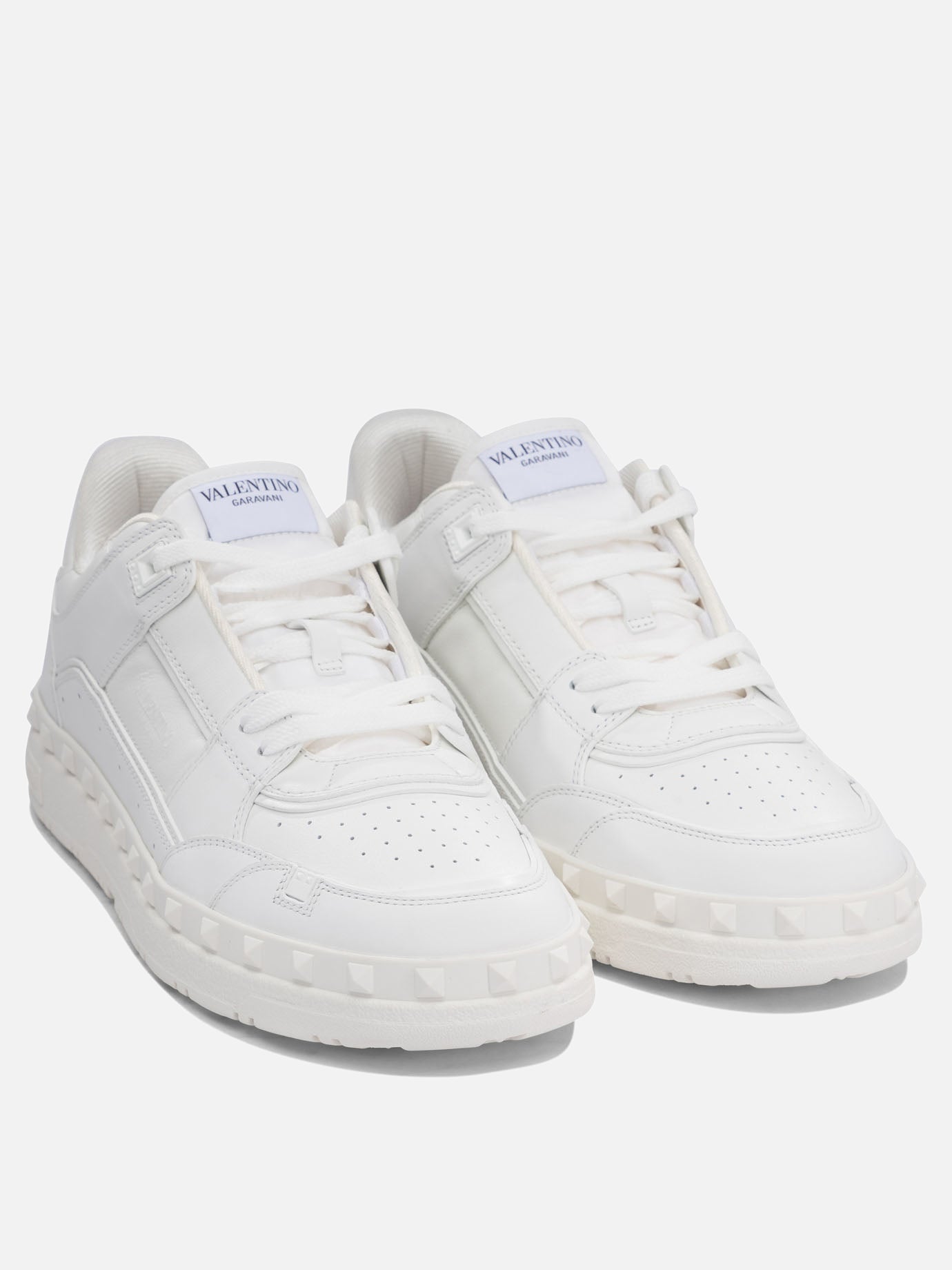 Sneaker basse 100% leather - 100% rubber  Bianco - Valentino Garavani Uomo | PDP | VIETTI Online Store | thumbnail_2