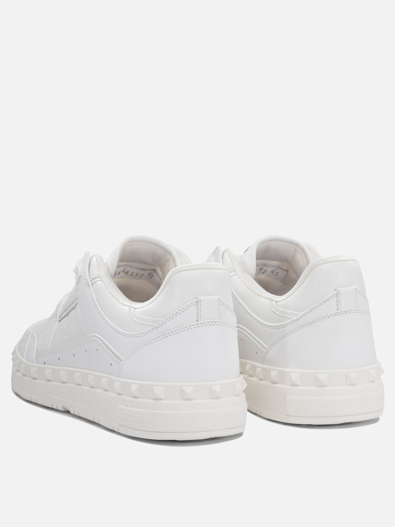 Sneaker basse 100% leather - 100% rubber  Bianco - Valentino Garavani Uomo | PDP | VIETTI Online Store | thumbnail_4