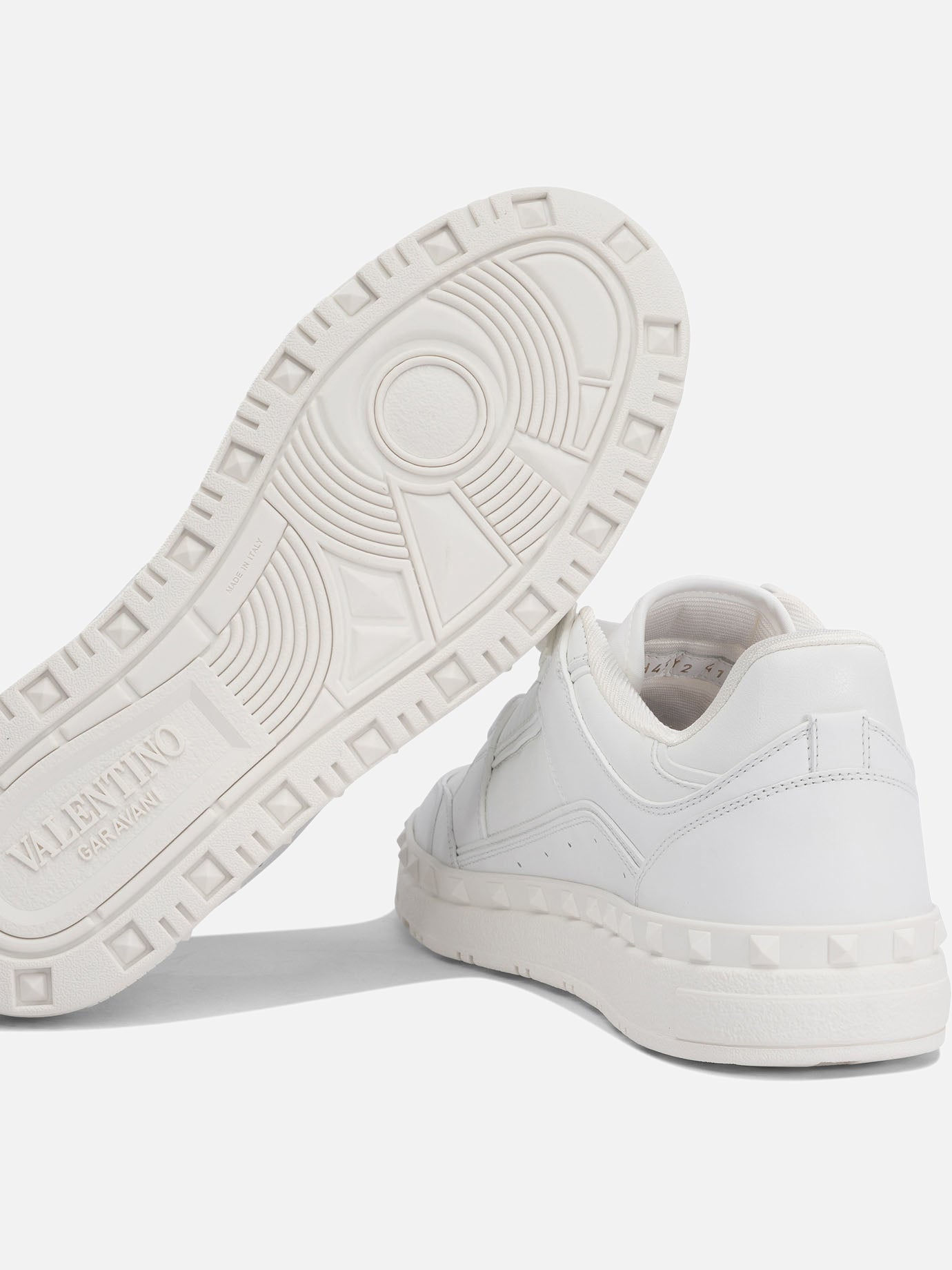 Sneaker basse 100% leather - 100% rubber  Bianco - Valentino Garavani Uomo | PDP | VIETTI Online Store | thumbnail_5