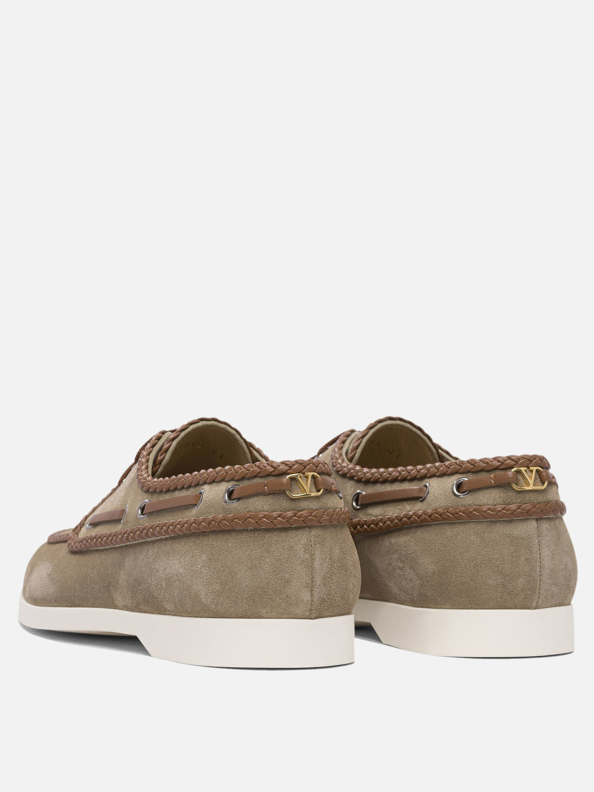 Valentino Garavani "Palm Avenue" boat shoes Brown
