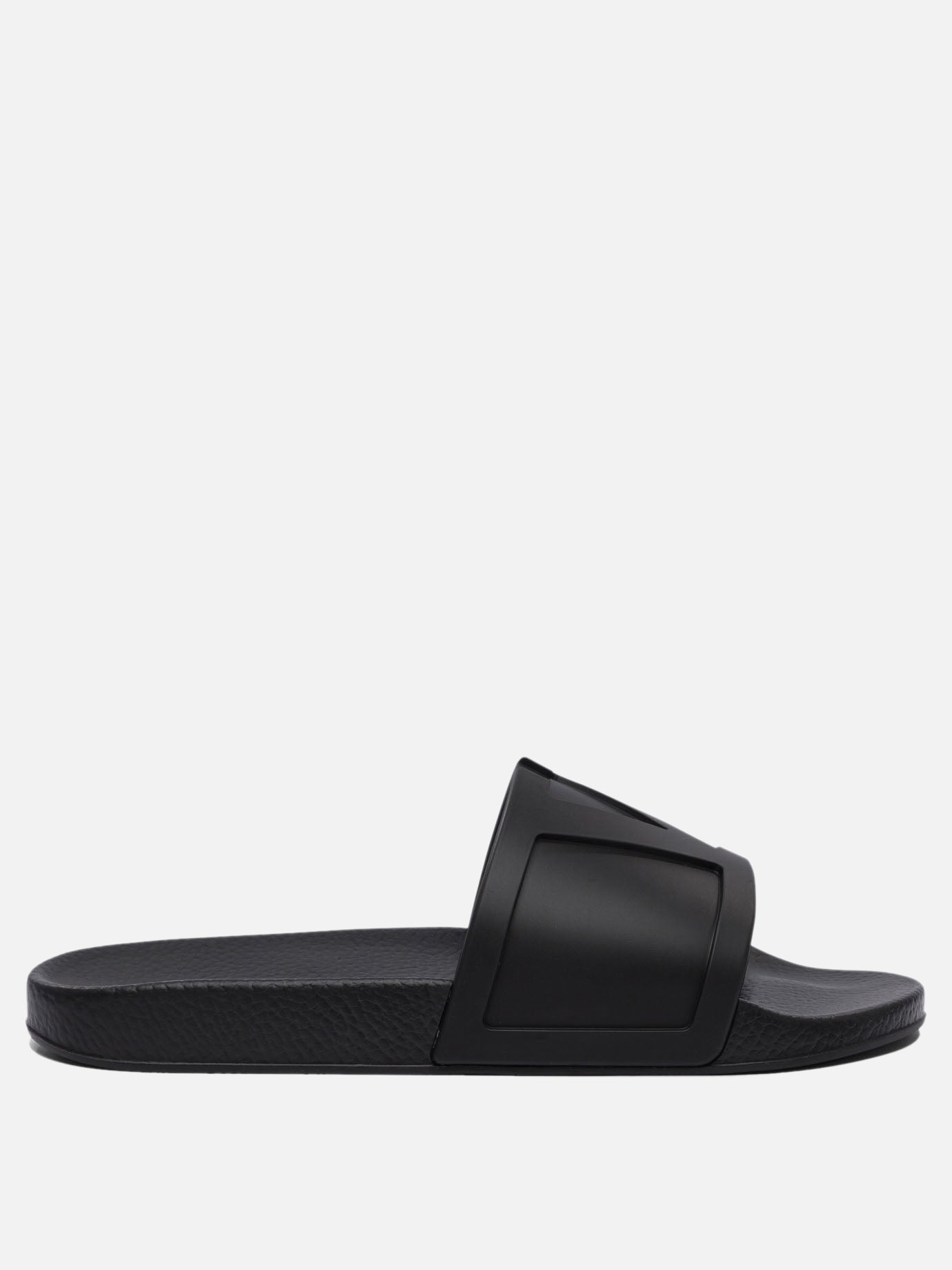 Slides 100% rubber  Black - Valentino Garavani Men | PDP | VIETTI Online Store | Zoom-Modal
