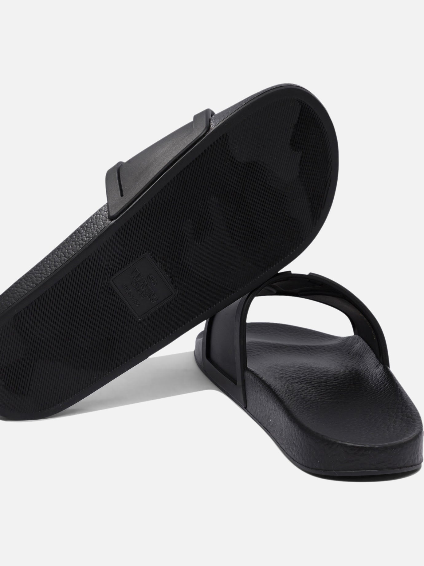 Slides 100% rubber  Black - Valentino Garavani Men | PDP | VIETTI Online Store | thumbnail_5