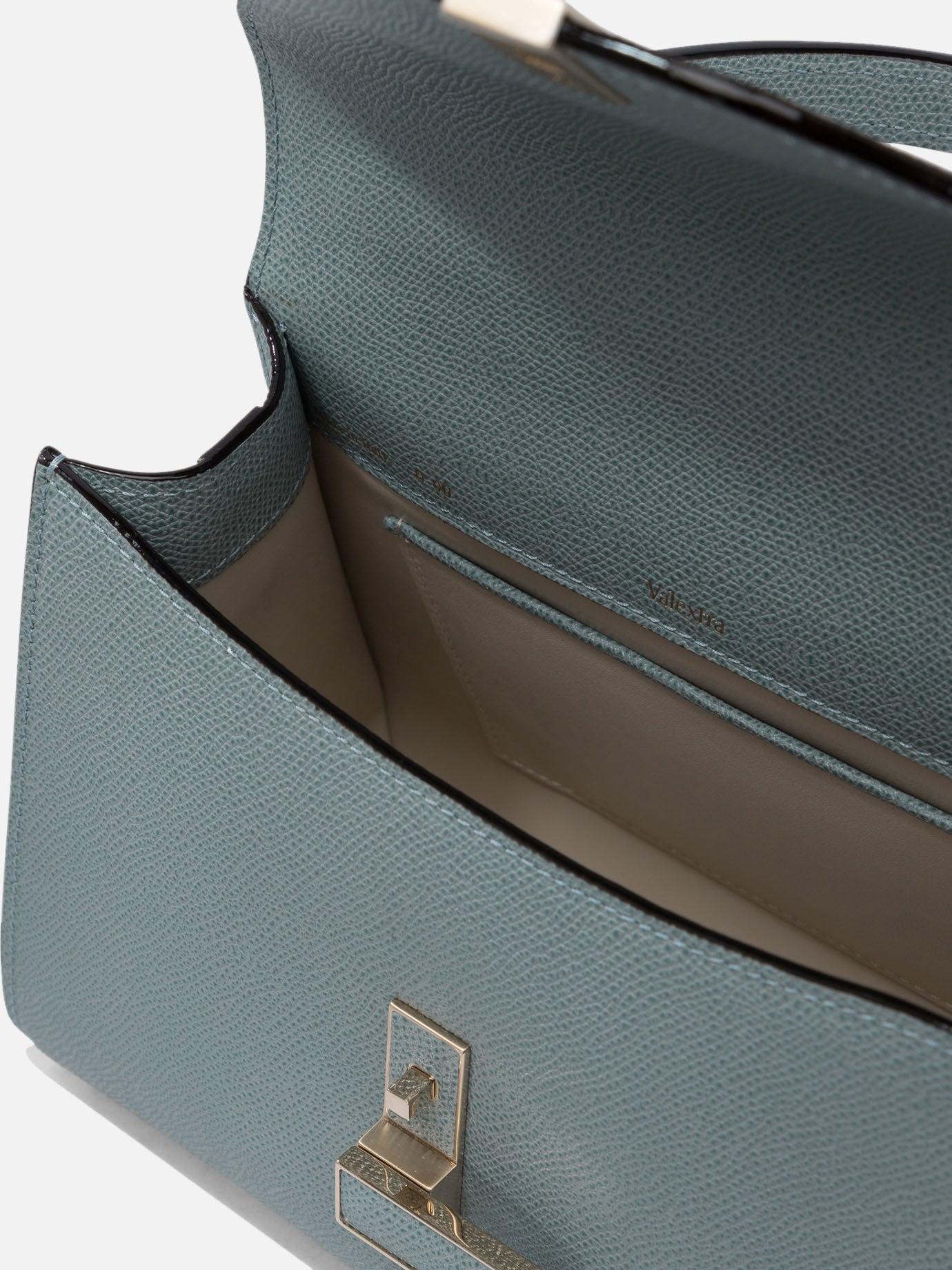 Valextra Borsa a tracolla &quot;Iside&quot; 16962623_UNI Light blue thumbnail_5