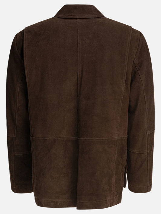 Vince "Hunter" suede jacket 18022379_M Brown 2