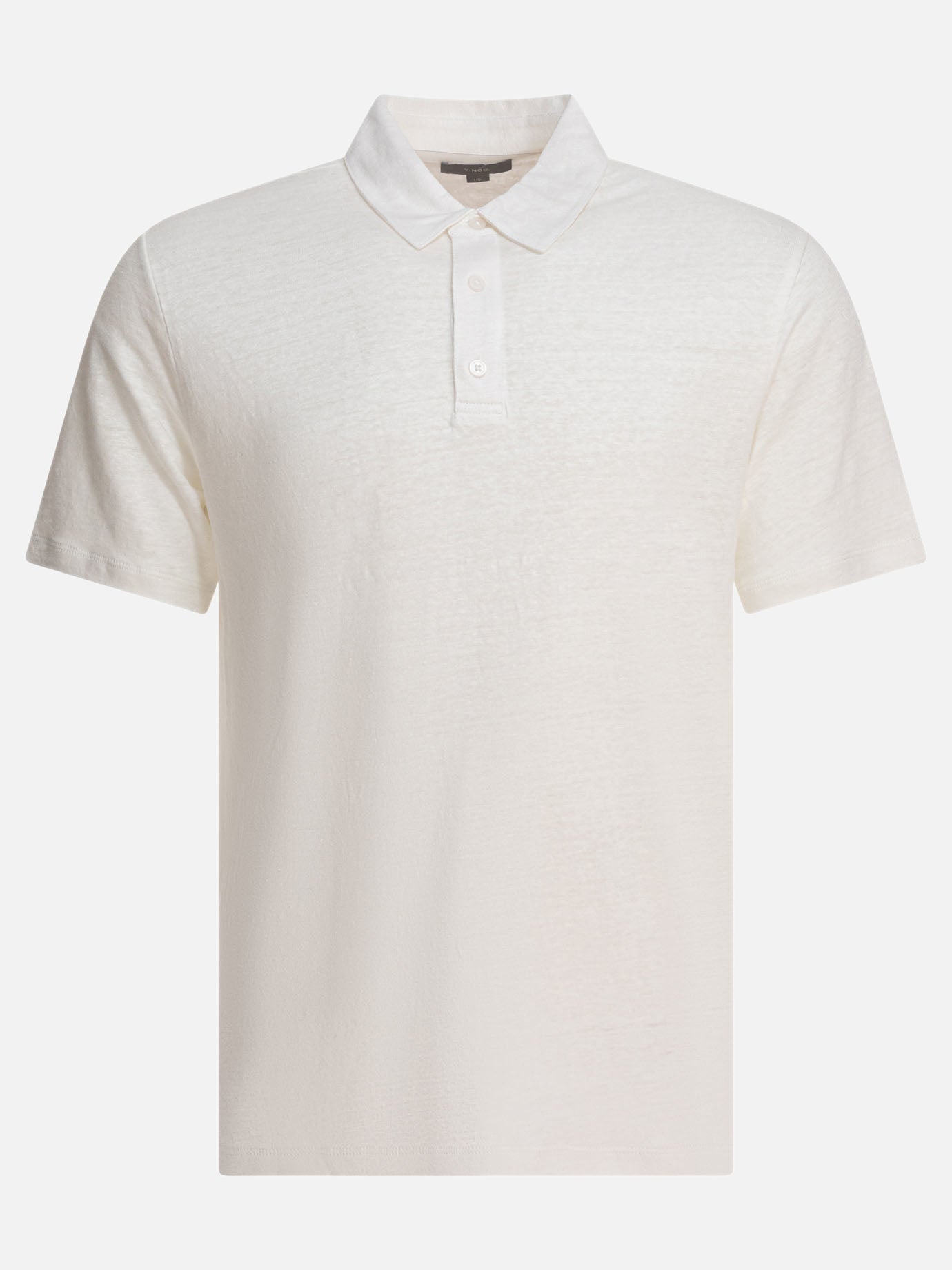 Vince Polo in lino 18804855_S White thumbnail_1