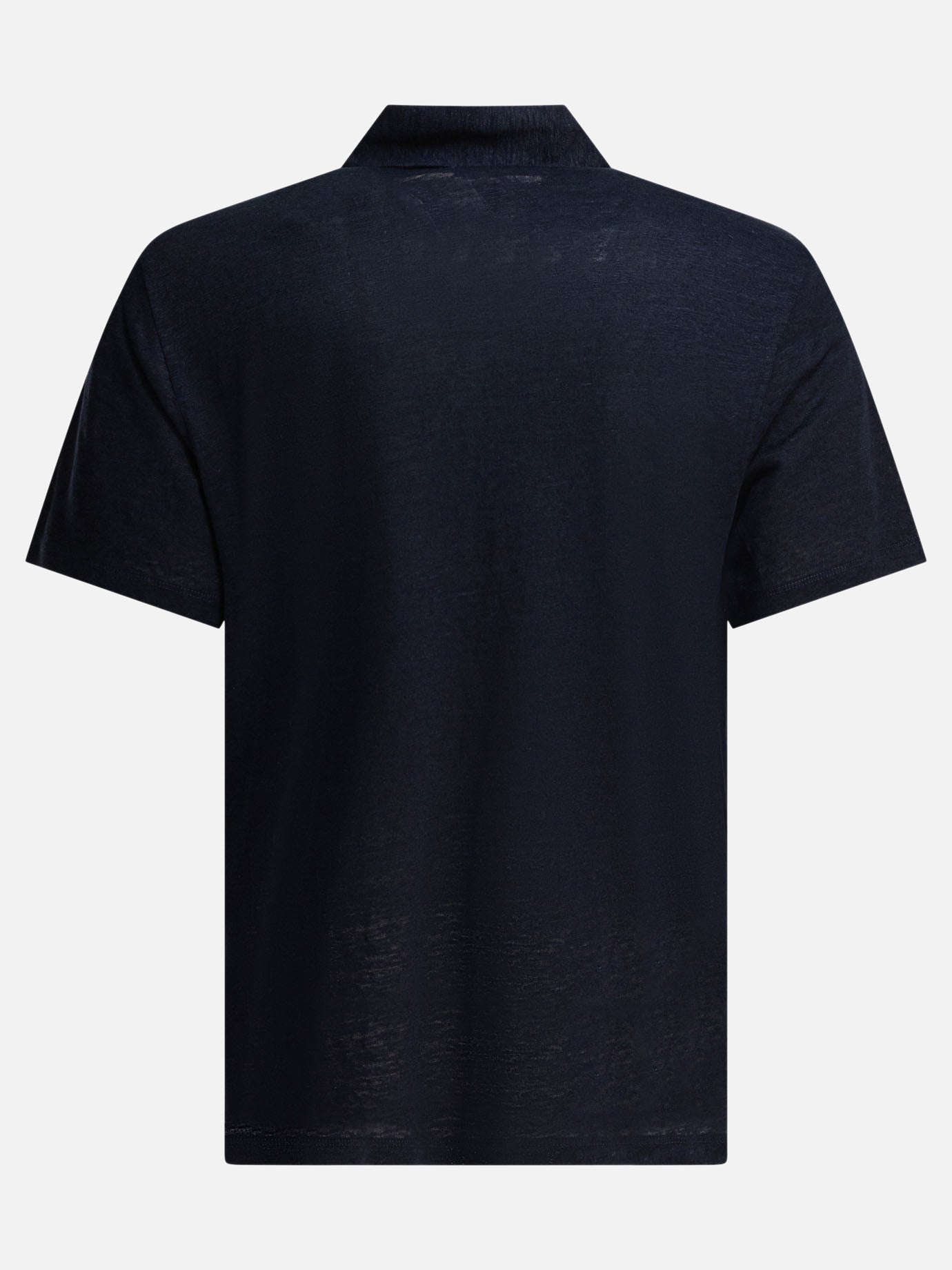ポロシャツ Vince Linen, wool and chashmere polo shirt Vince Linen, wool and chashmere polo shirt - Men | VIETTI