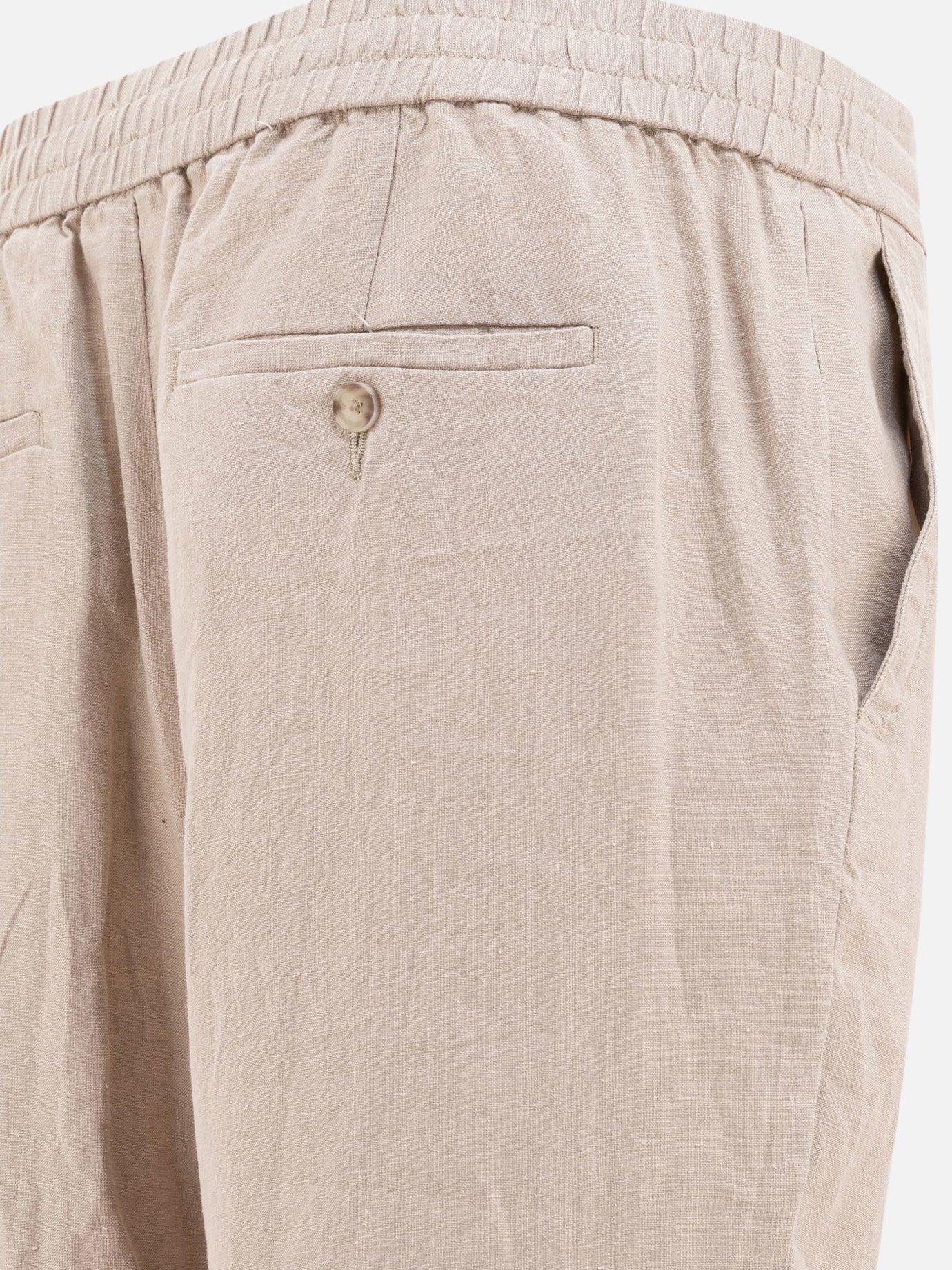 Pantaloni casual Solid colour  Beige - Vince Uomo | PDP | VIETTI Online Store | thumbnail_4