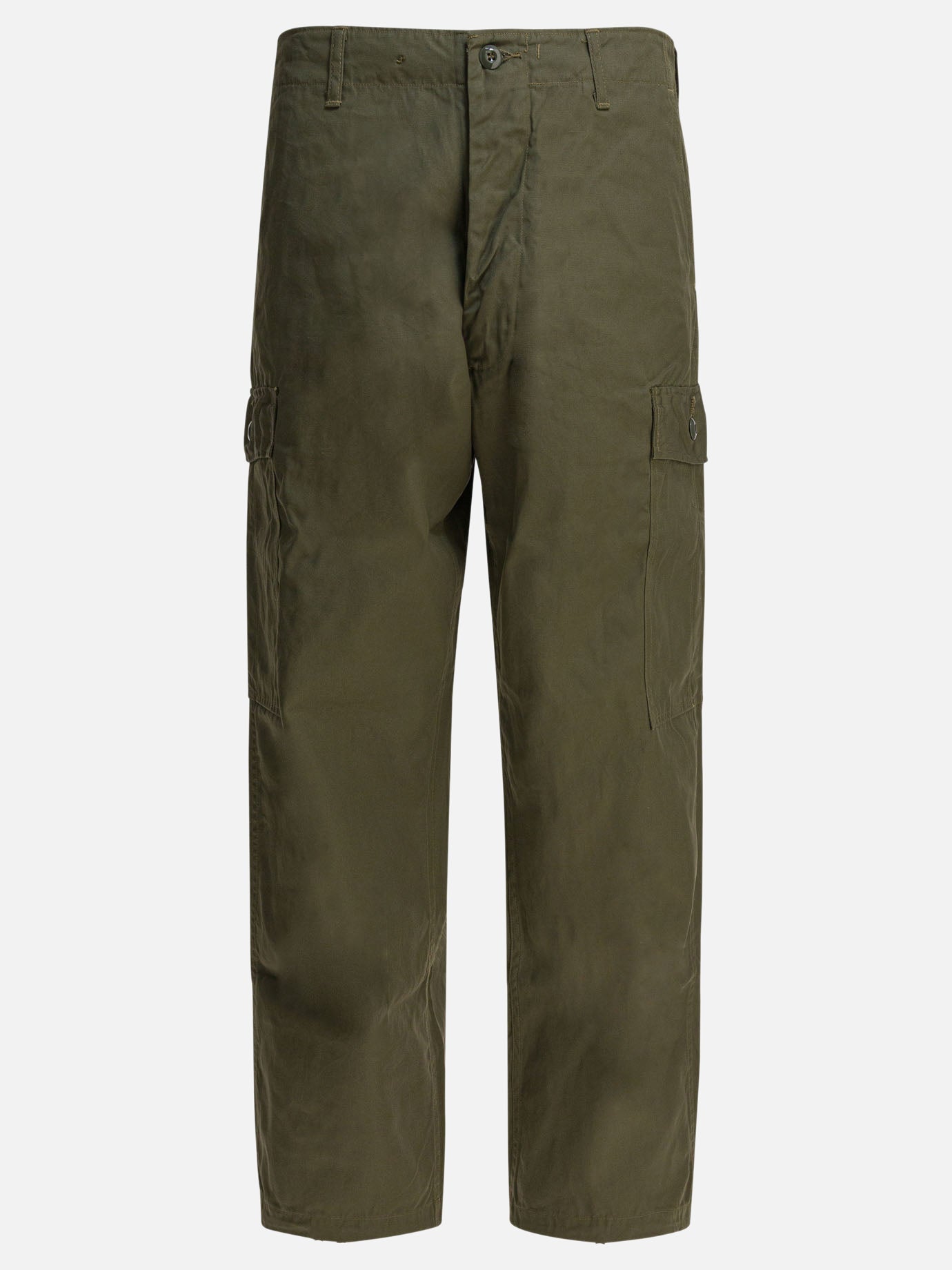 Pantaloni cargo & parachute Solid colour  Verde - Buzz Rickson&#39;s Uomo | PDP | VIETTI Online Store | thumbnail