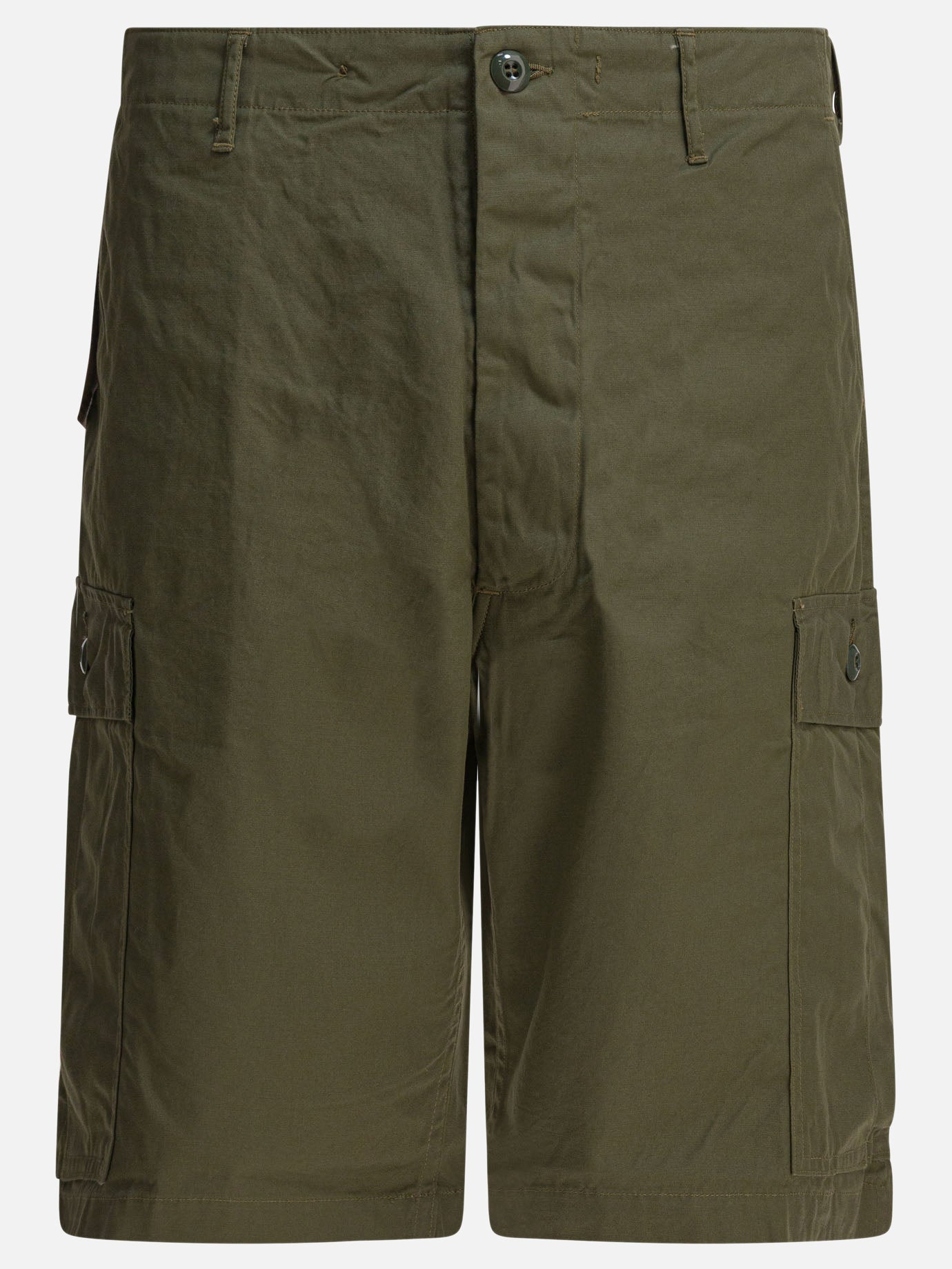 Cargo shorts Solid colour  Green - Buzz Rickson&#39;s Men | PDP | VIETTI Online Store | thumbnail