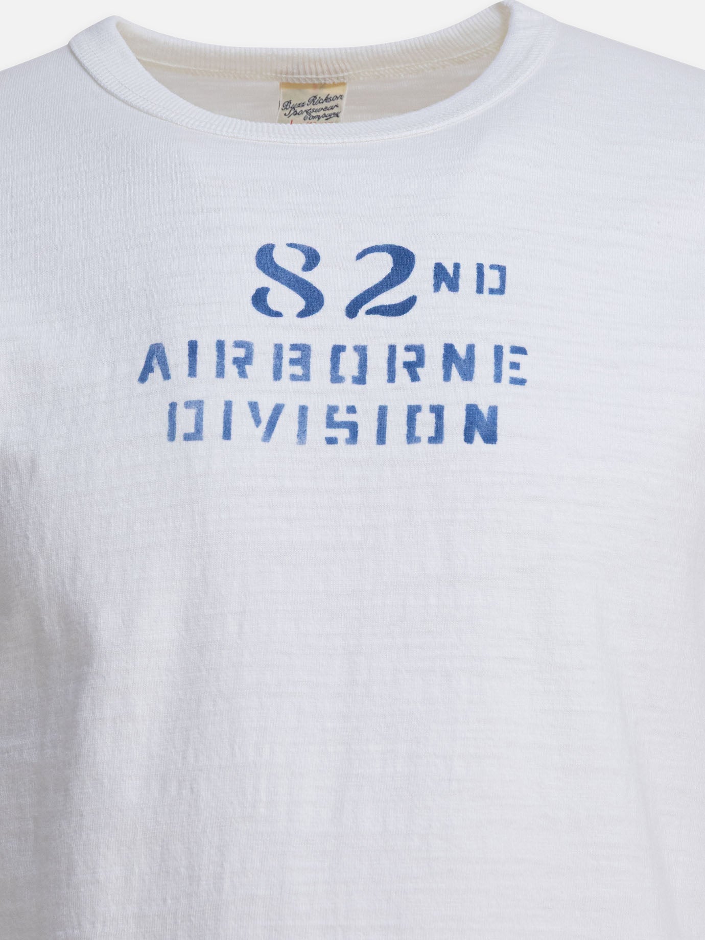 Crewneck t-shirts Print  White - Buzz Rickson&#39;s Men | PDP | VIETTI Online Store | thumbnail_3