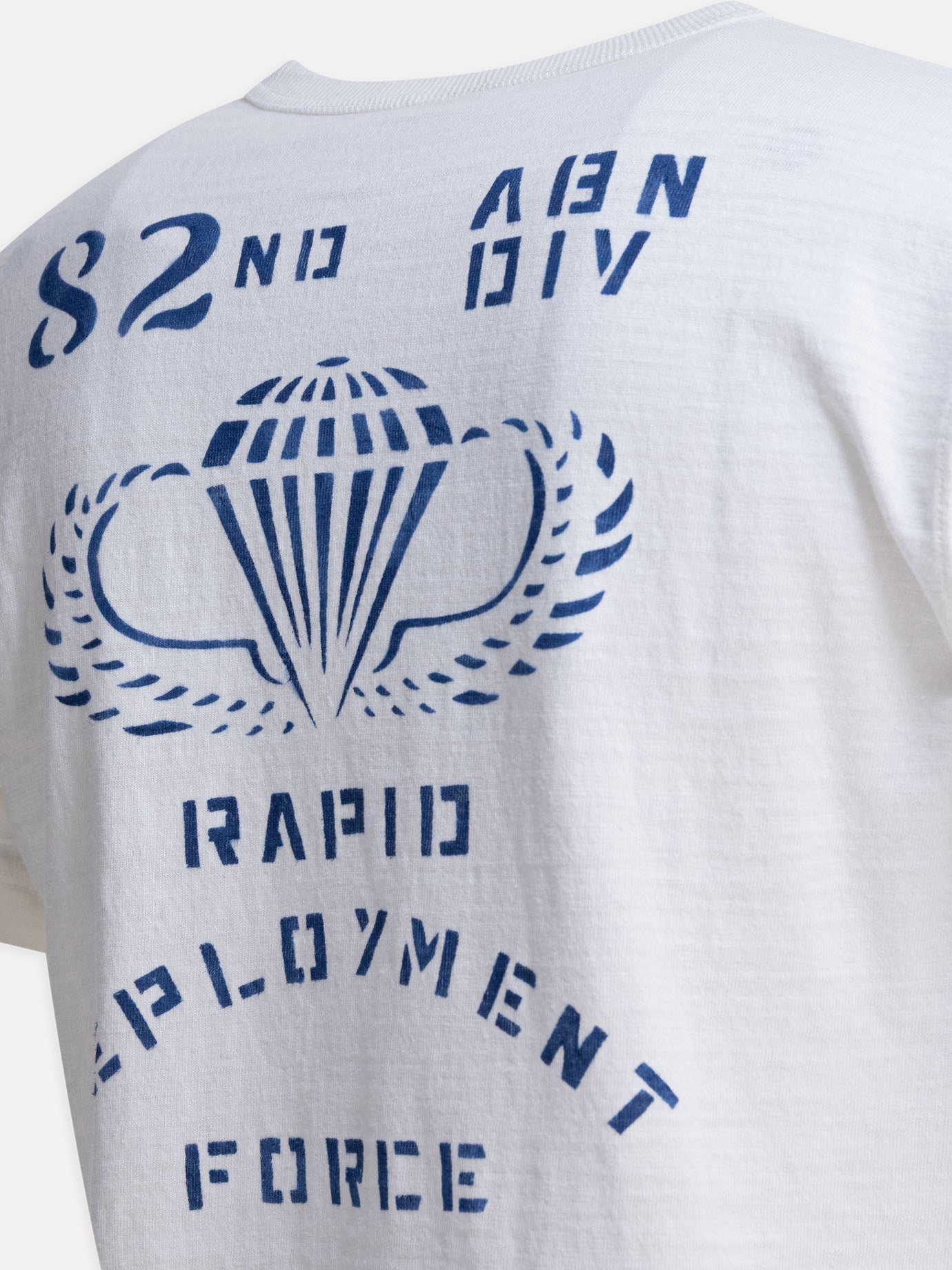 Crewneck t-shirts Print  White - Buzz Rickson's Men | PDP | VIETTI Online Store | Zoom-Modal_4
