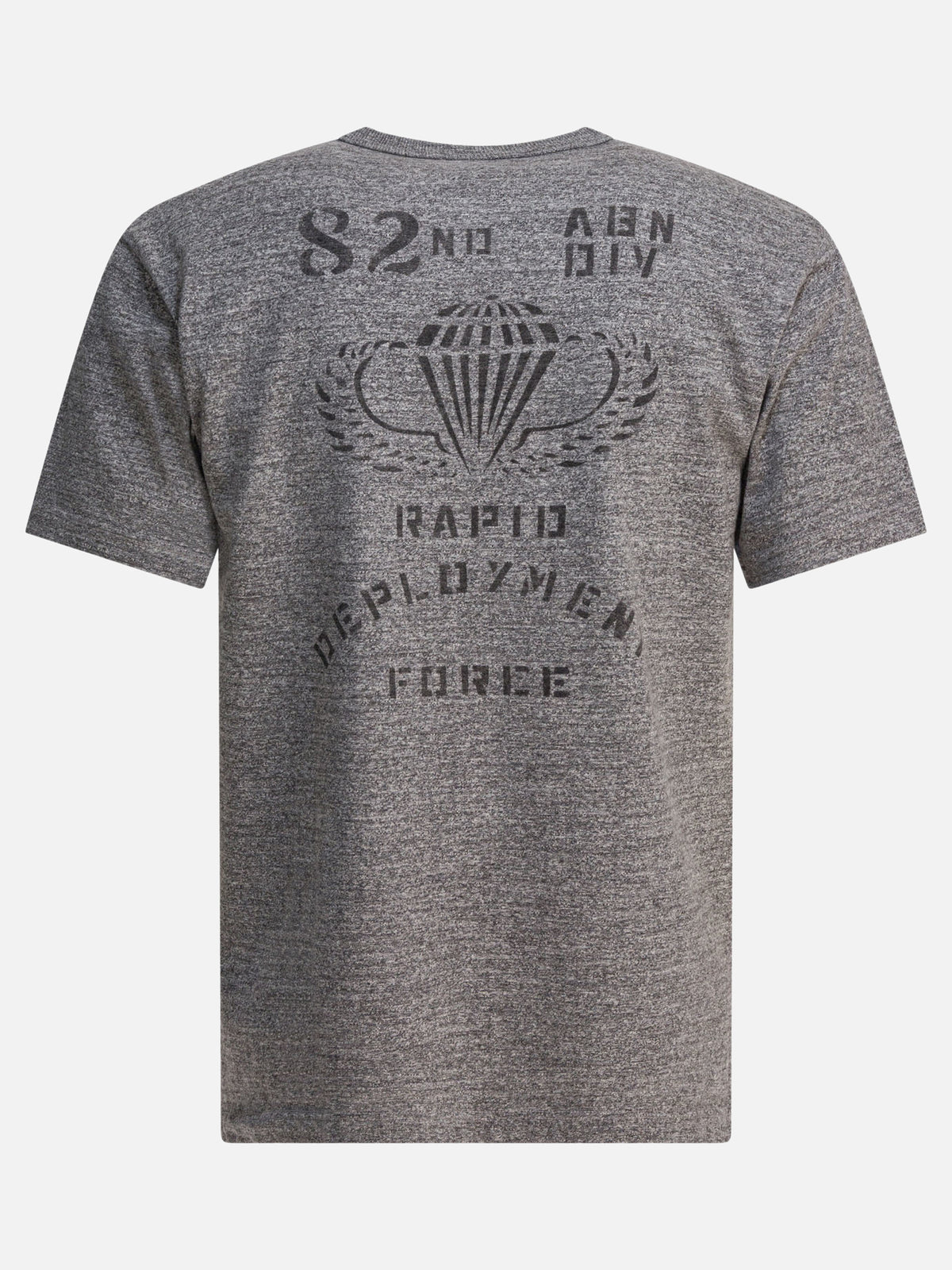 Buzz Rickson's "82nd Airborne Division" T-shirt Grey - VIETTI