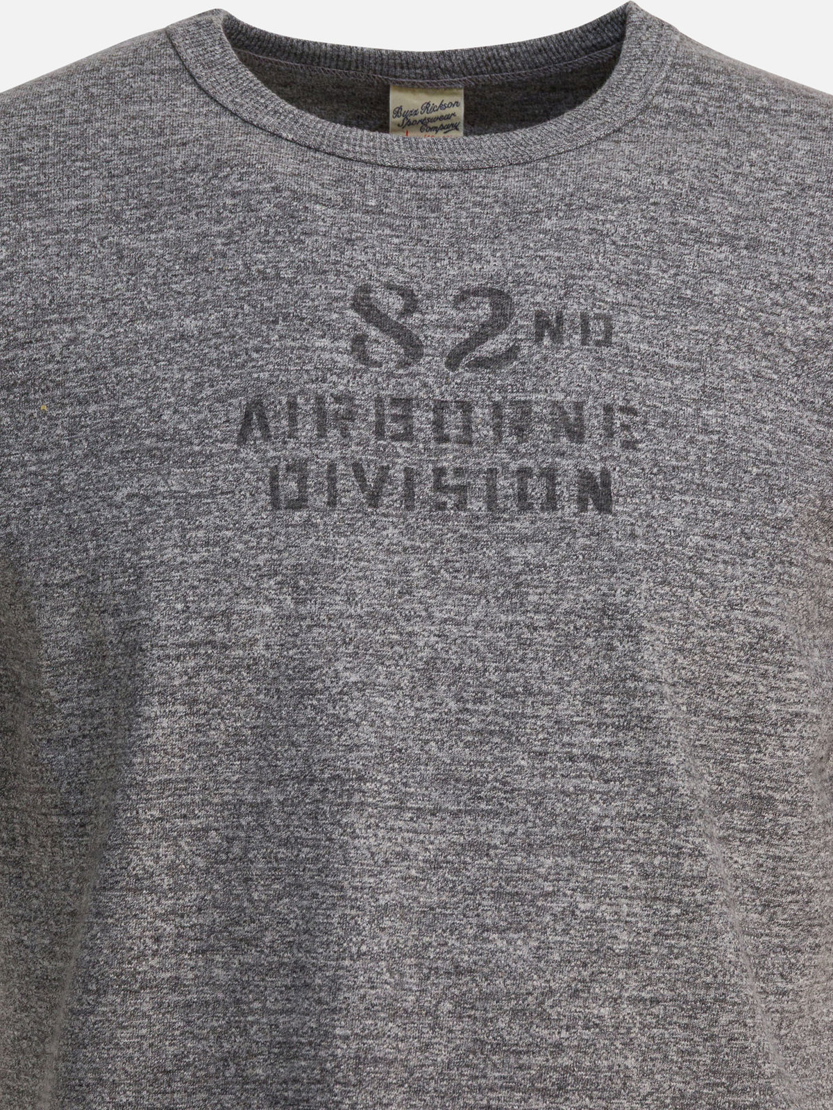 Buzz Rickson's "82nd Airborne Division" T-shirt Grey - VIETTI